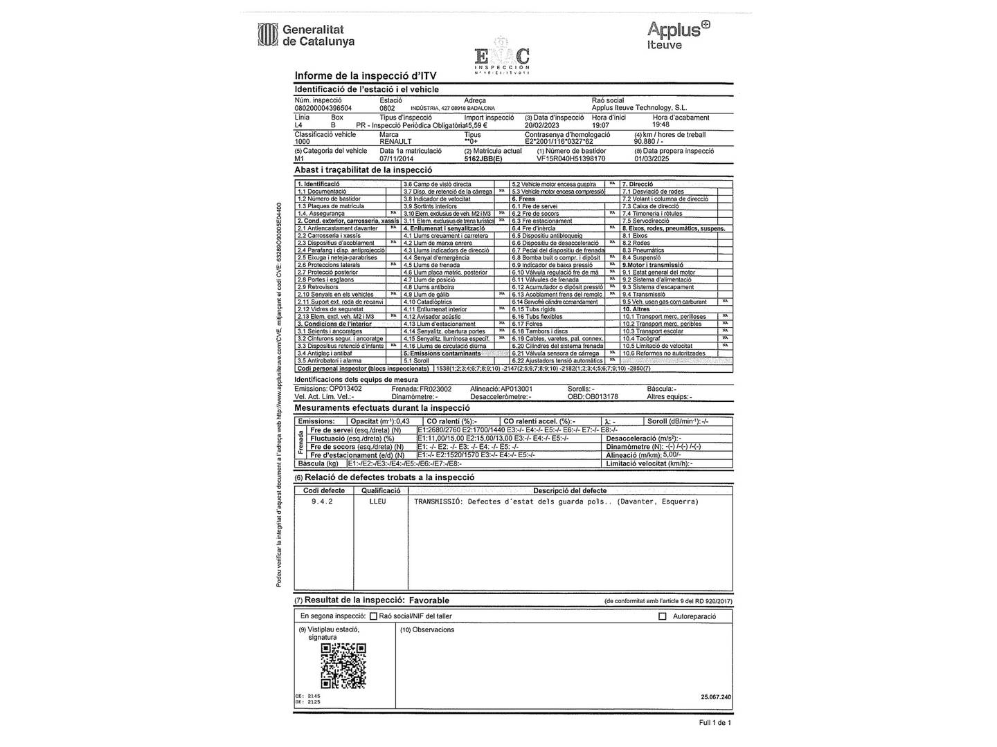 Renault Clio Renault Clio Business dCi (75 CV) 75cv