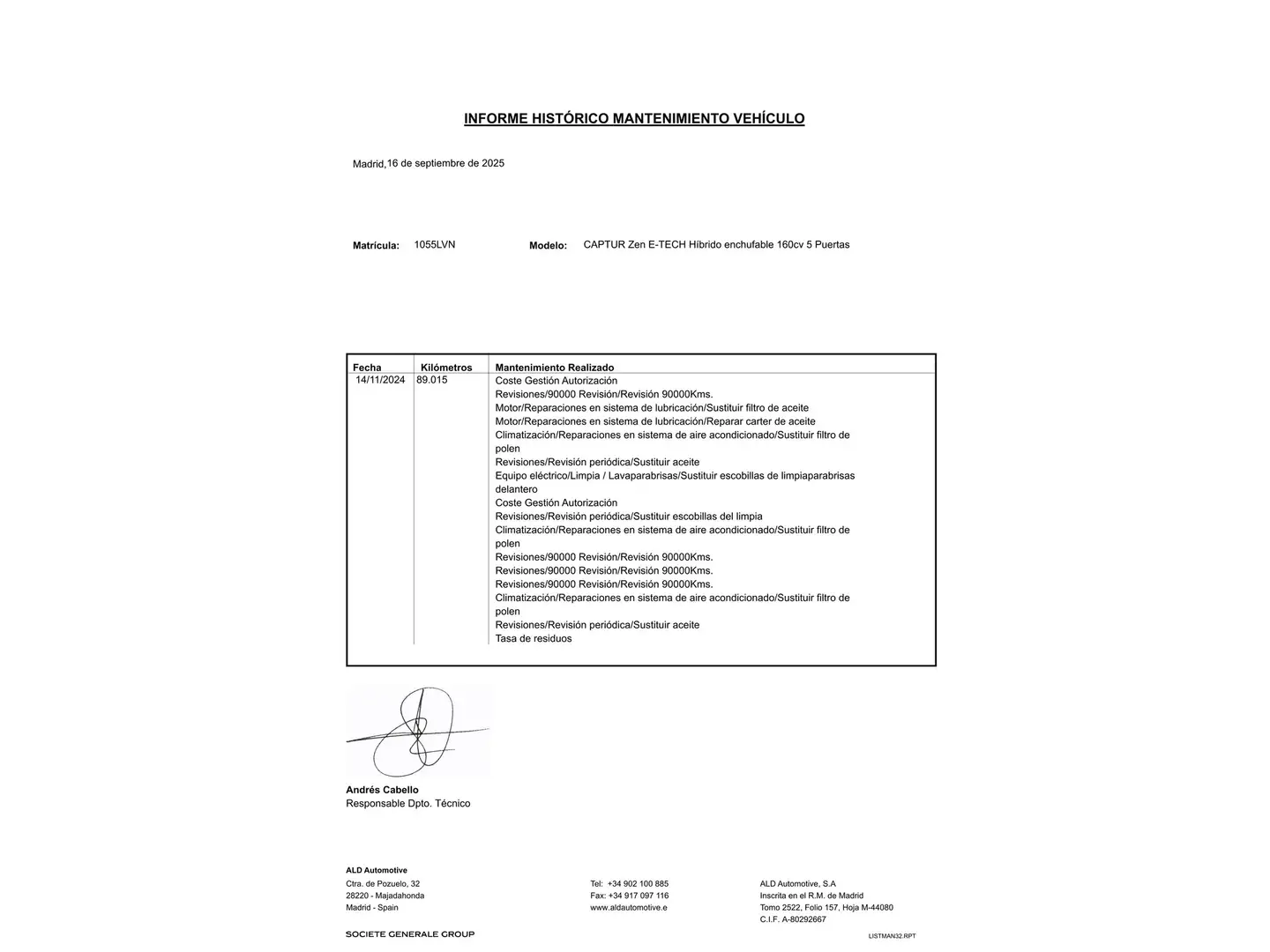 Foto Renault Captur Renault Captur Zen E-TECH Híbrido enchufable  (160 CV)