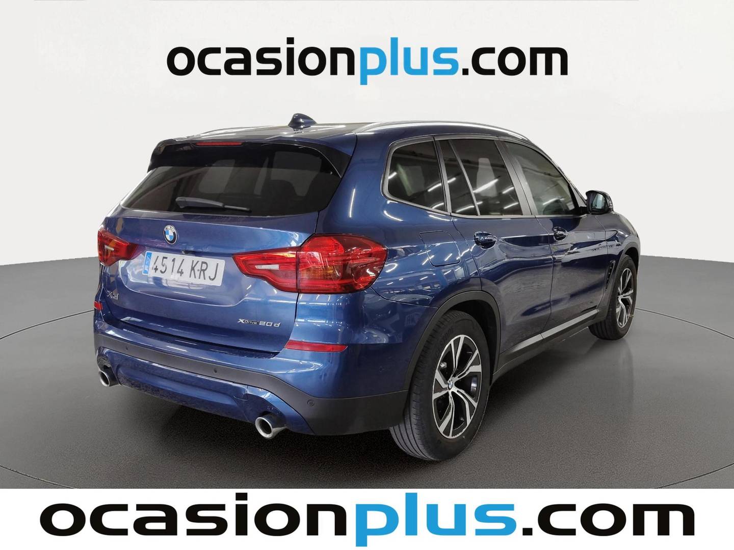 Foto trasera BMW X3 BMW X3 xDrive20d (190 CV) derecha