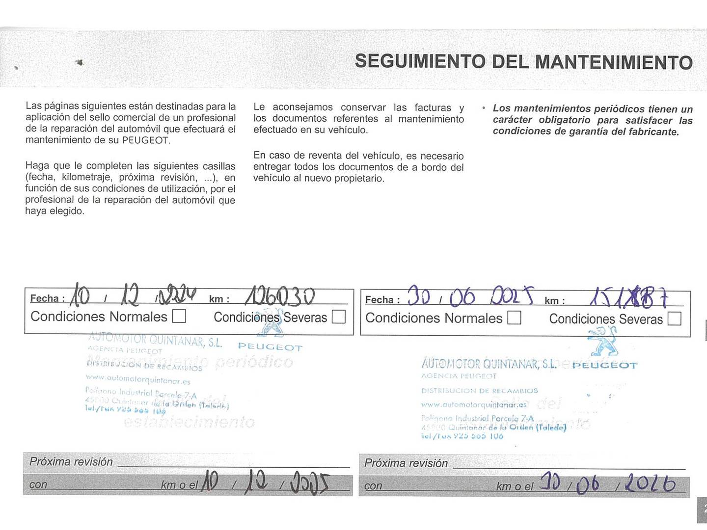 Foto del mantenimiento del Peugeot 2008 Peugeot 2008 PureTech 130 S&S Allure (130 CV)