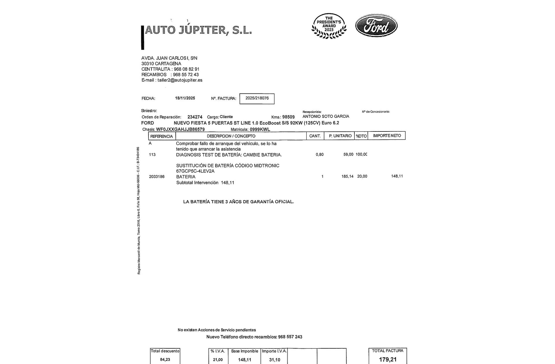 Ford Fiesta 1.0 EcoBoost ST-Line - foto 19