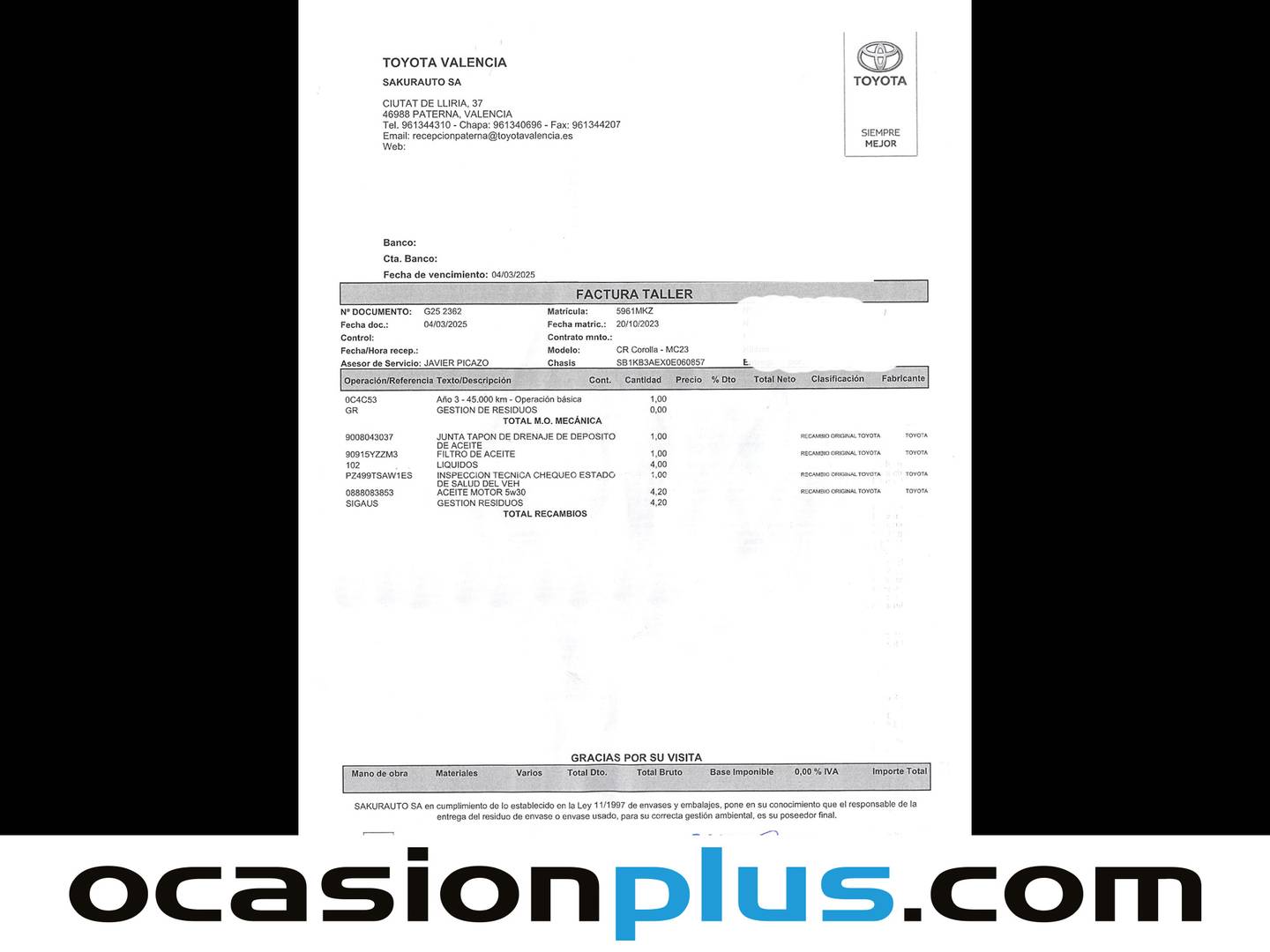 Foto Toyota Corolla Toyota Corolla 140H GR-Sport (140 CV)