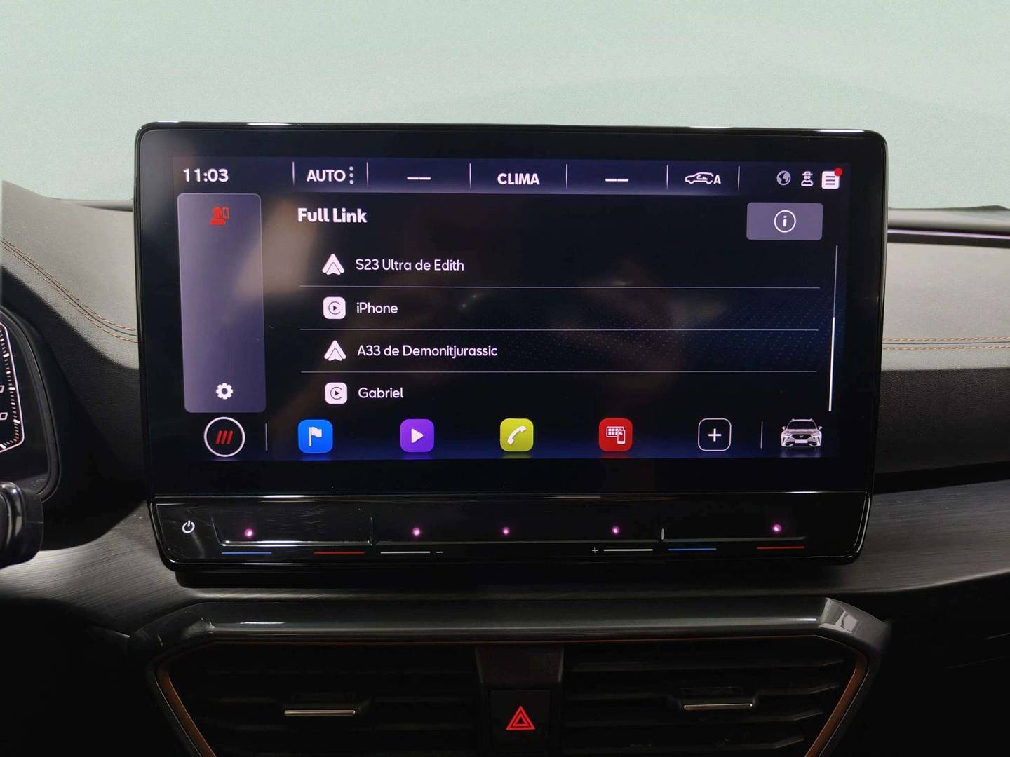 Equipamiento del Cupra Formentor Cupra Formentor 1.5 TSI DSG (150 CV)