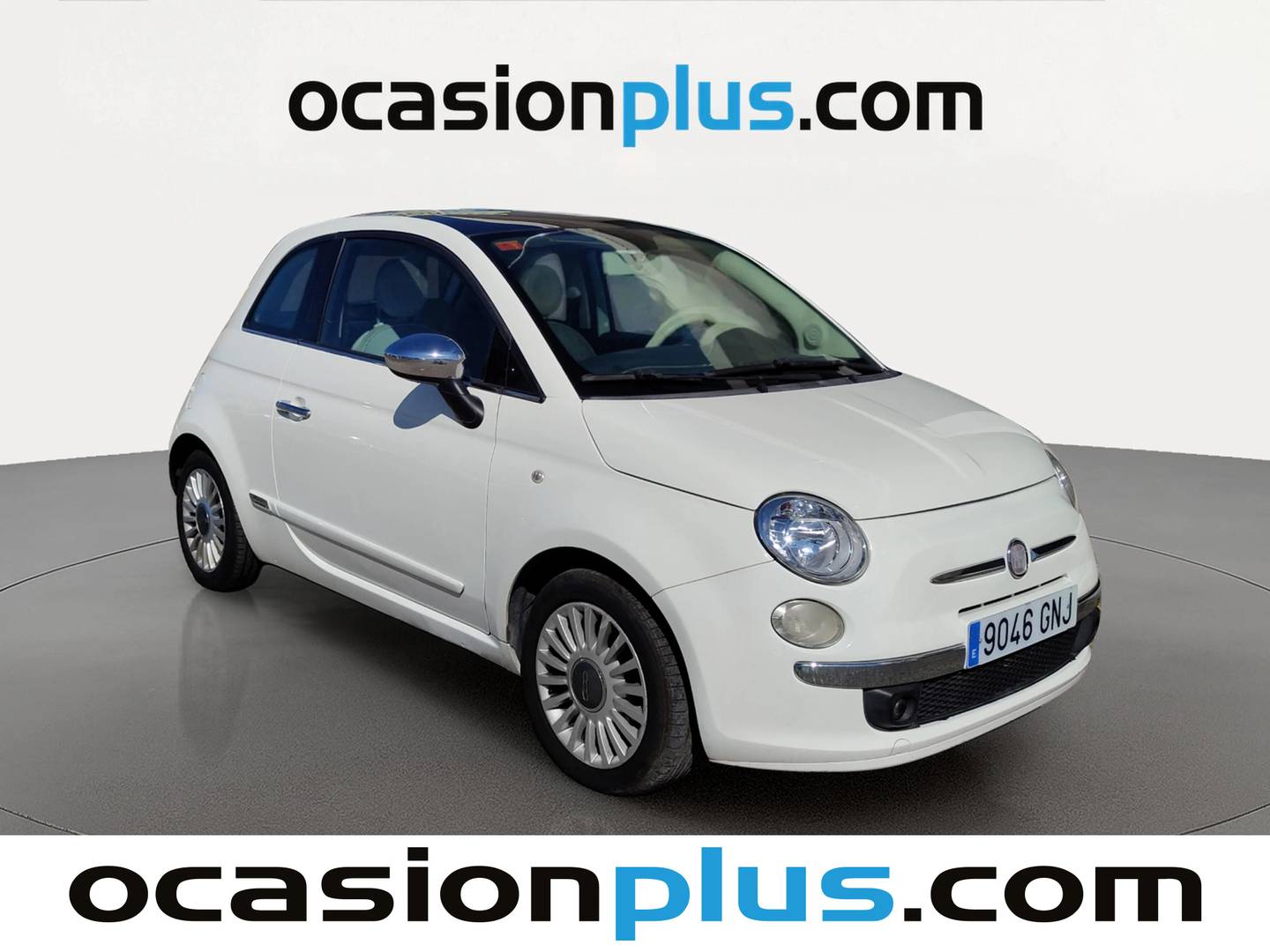 Foto delantera Fiat 500 Fiat 500 1.2 8v Lounge (69 CV) derecha