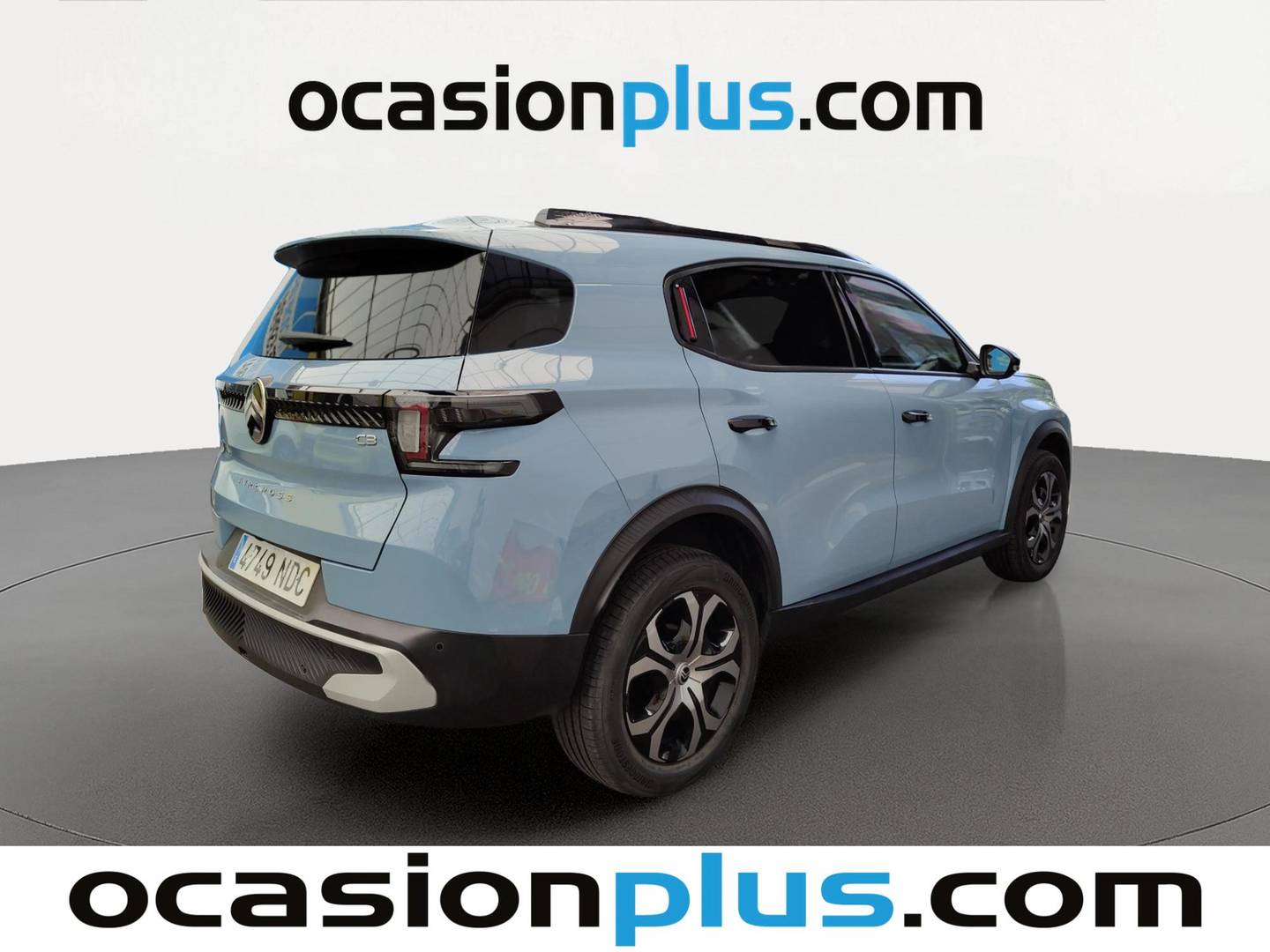 Foto trasera Citroën C3 Aircross Citroën C3 Aircross Hybrid 145 Plus e-DCS6 (145 CV) derecha