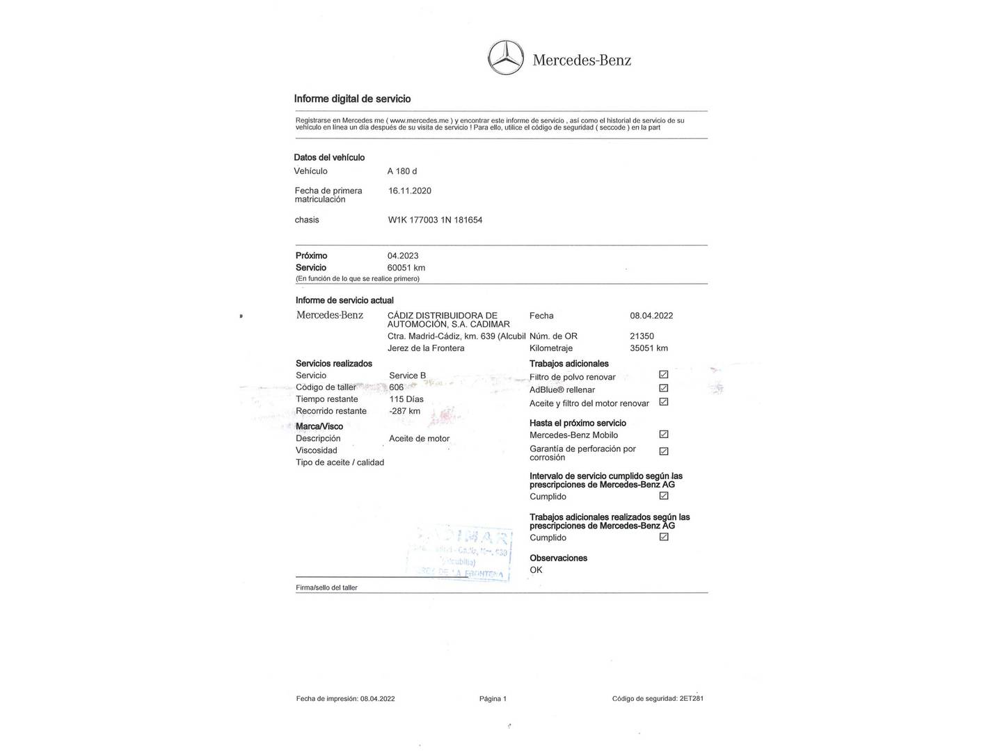 Foto Mercedes Clase A Mercedes-Benz Clase A 180 d (116 CV)