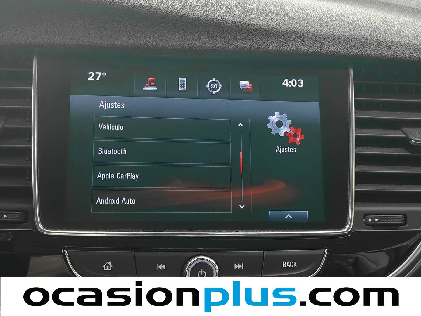 Extras y acabados del Opel Mokka Opel Mokka 1.6 CDTi S&S Selective 4x2 (136 CV)