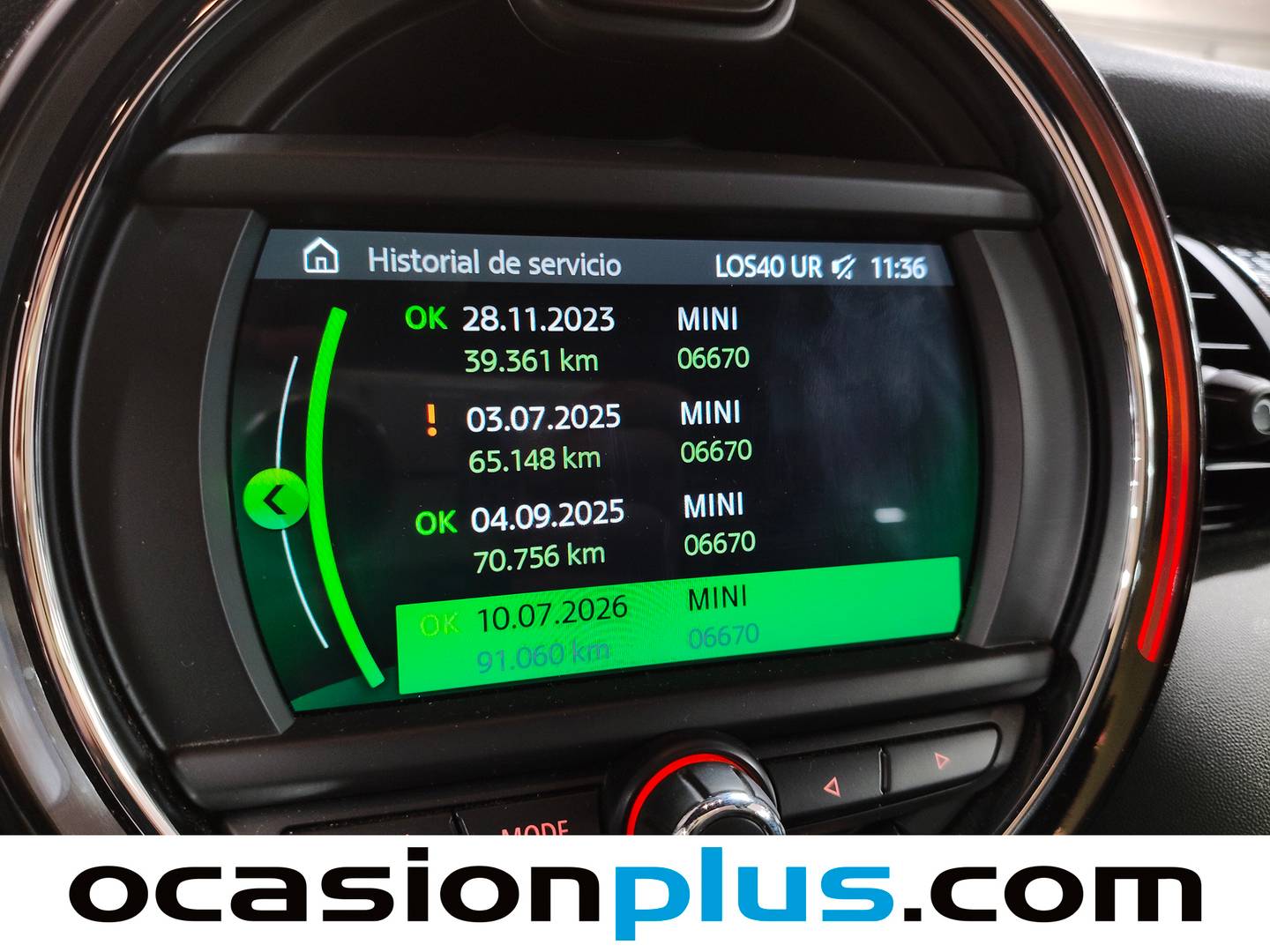 Foto del mantenimiento del Mini MINI Mini MINI Cooper 5 Puertas S (192 CV) Pack John Cooper WORKS