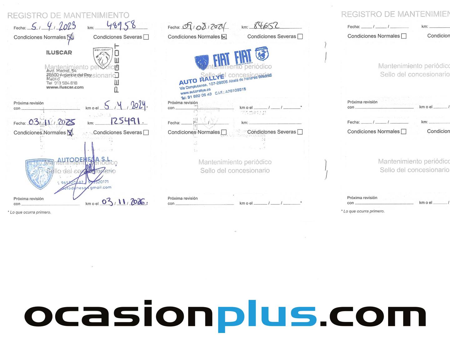 Foto del mantenimiento del Peugeot 5008 Peugeot 5008 BlueHDI 130 S&S GT EAT8 (130 CV) 7 Plazas