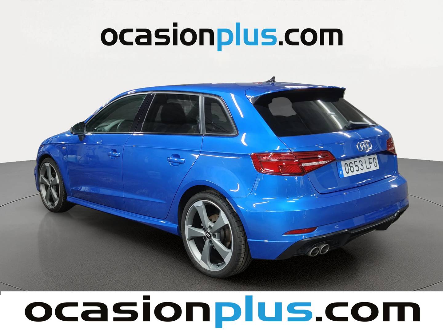 Foto trasera Audi A3 Audi A3 Sportback Black line 35 TDI  (150 CV) S tronic Pack S-line derecha