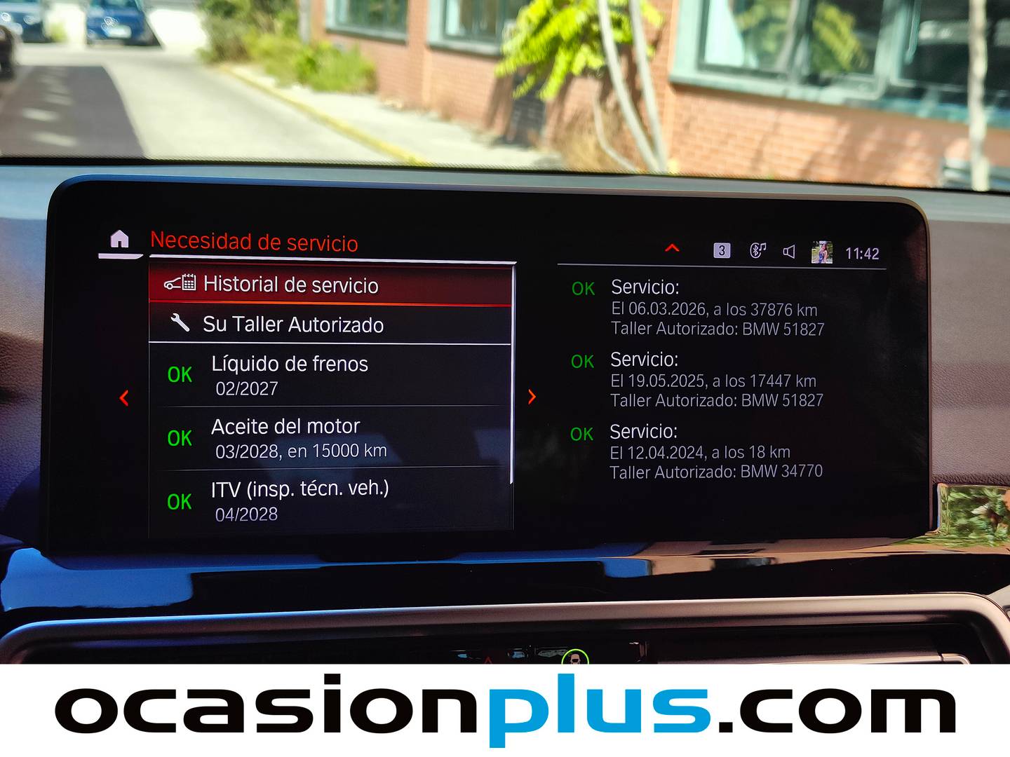 Foto del mantenimiento del BMW X3 BMW X3 xDrive20d xLine (190 CV)