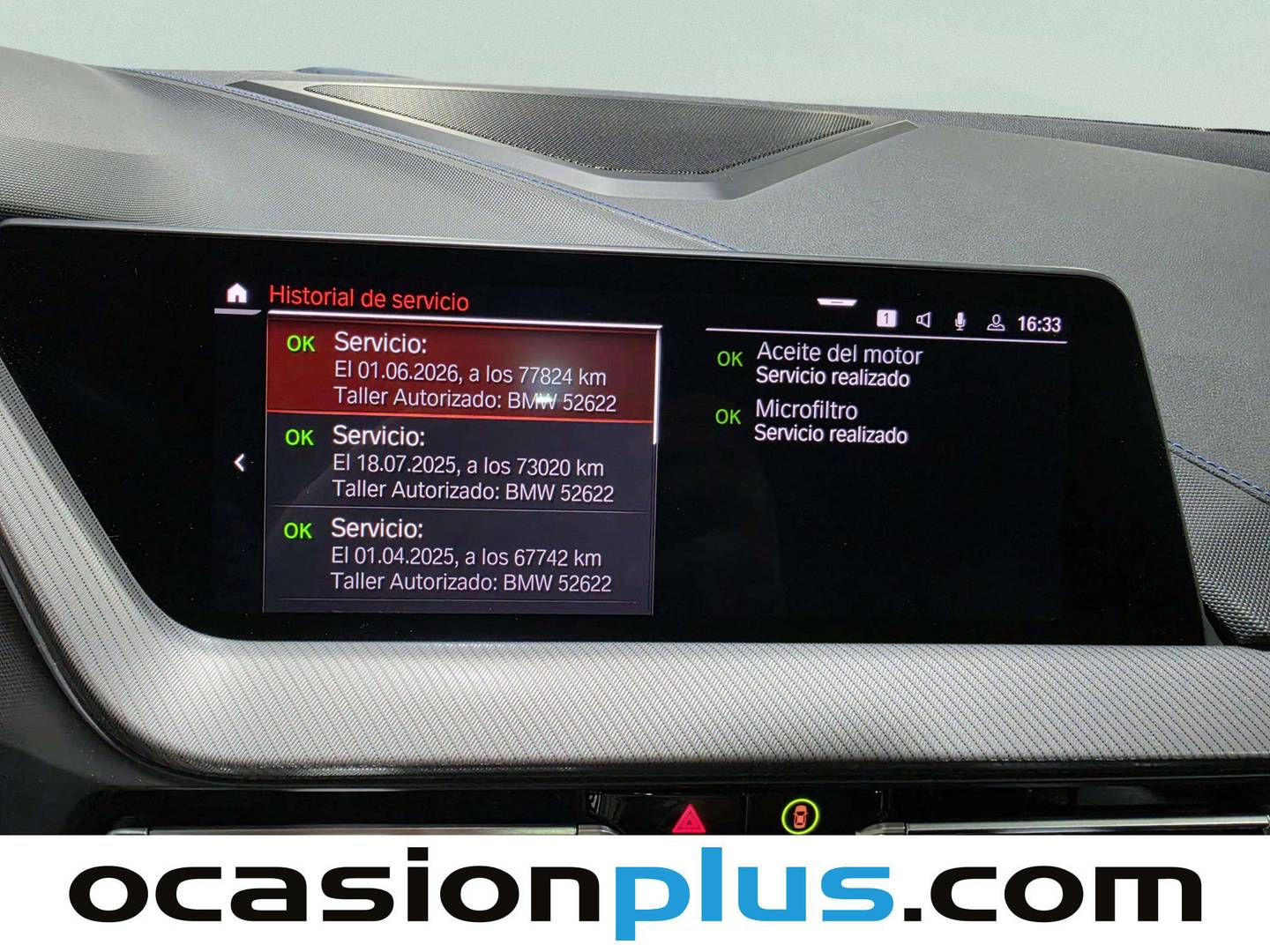 Foto del mantenimiento del BMW Serie 1 BMW Serie 1 M135i (306 CV)