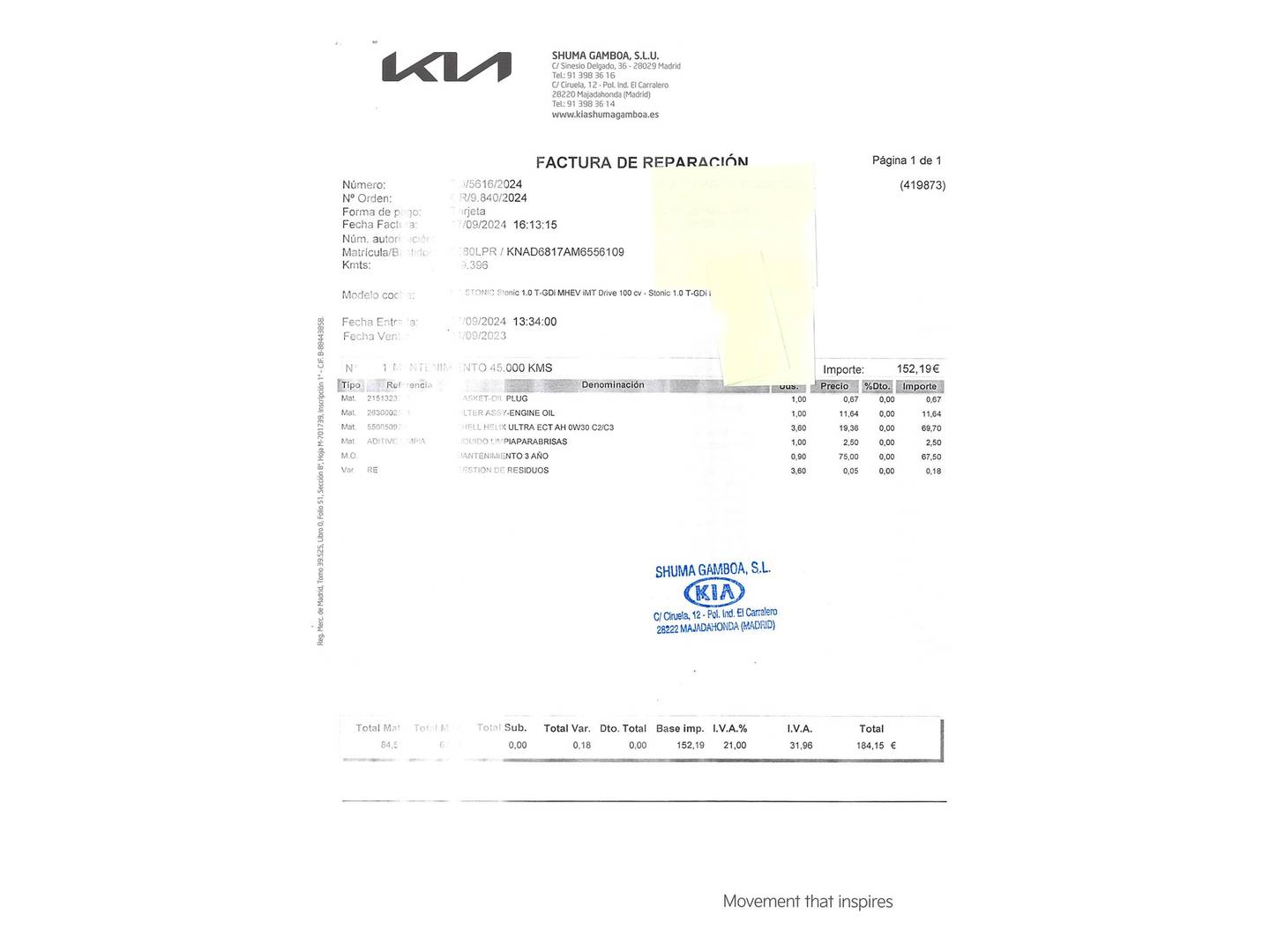 Foto KIA Stonic Kia Stonic 1.0 T-GDi MHEV Drive iMT (100 CV)