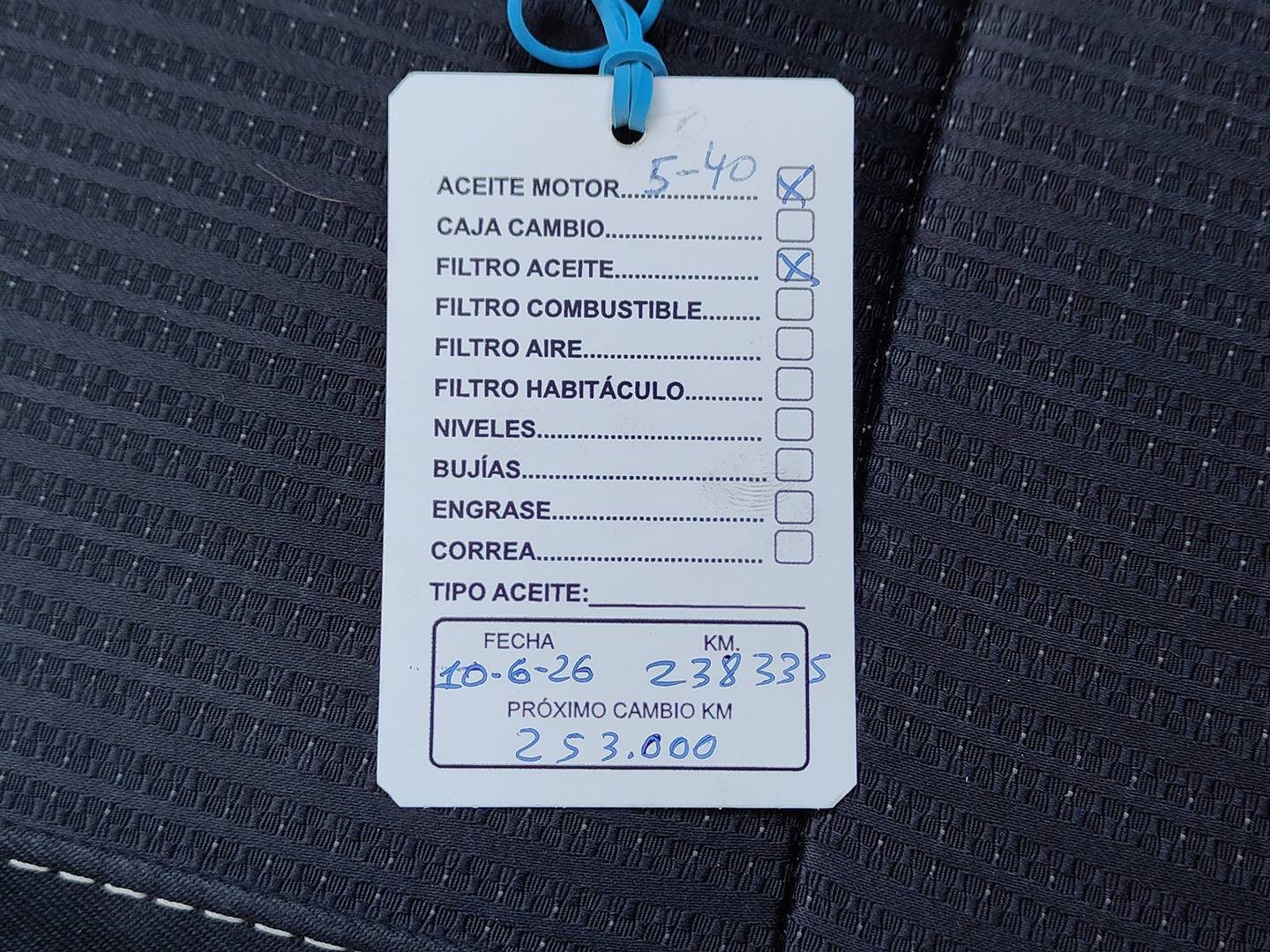 Foto del mantenimiento del Renault Mégane Renault Megane TCe 100 TECH ROAD Energy (100 CV)