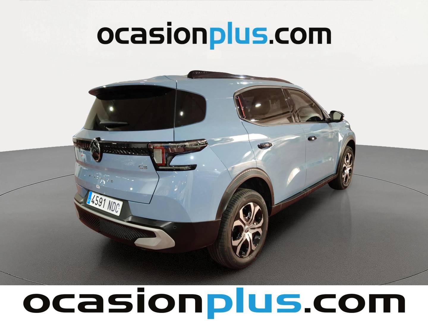 Foto trasera Citroën C3 Aircross Citroën C3 Aircross Hybrid 145 Plus e-DCS6 (145 CV) derecha