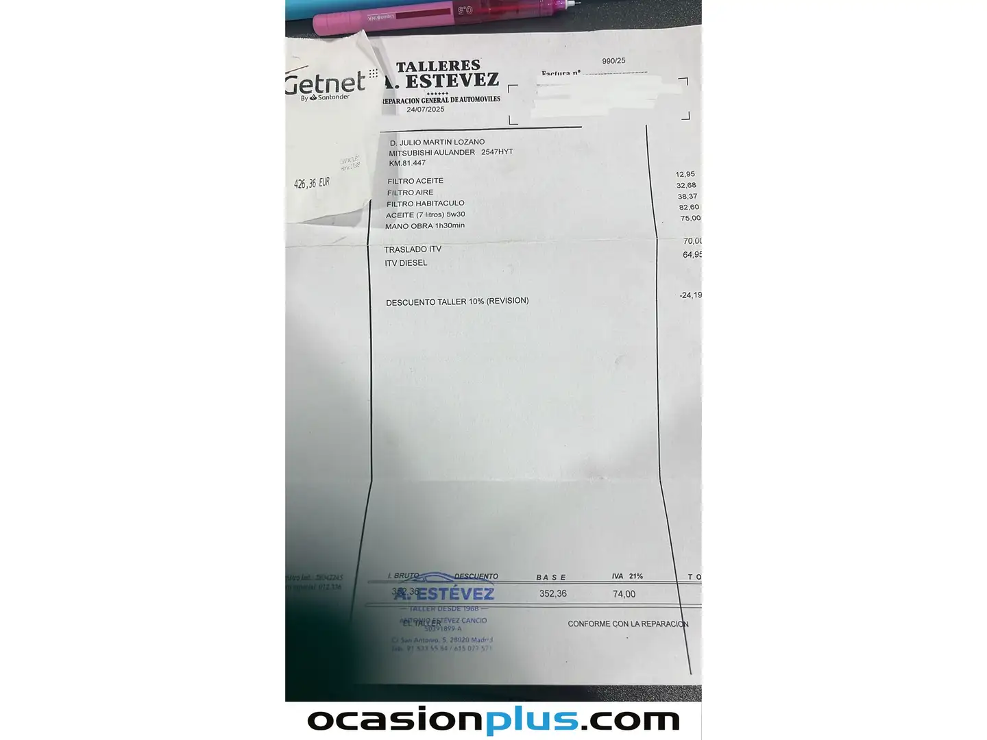 Foto Mitsubishi Outlander Mitsubishi Outlander 220 DI-D Motion 4WD (150 CV)