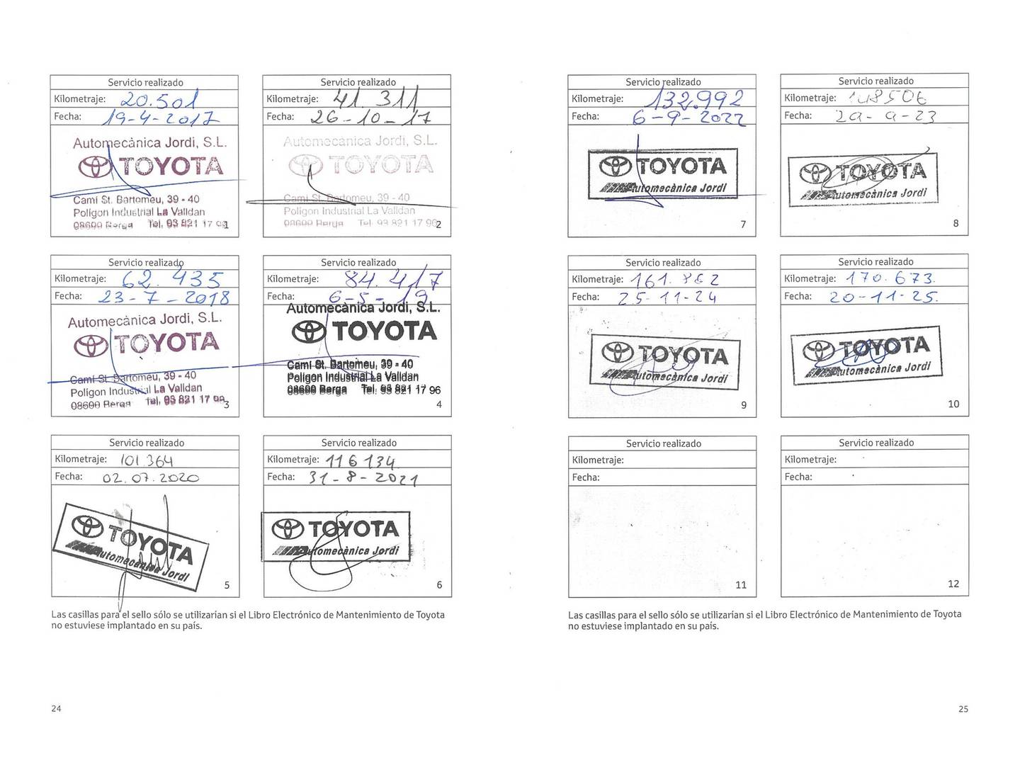 Foto del mantenimiento del Toyota Rav4 Toyota Rav4 150D 2WD Advanc150D 2WD Advance Pack Drive (143 CV)e Pack Drive (143 CV)