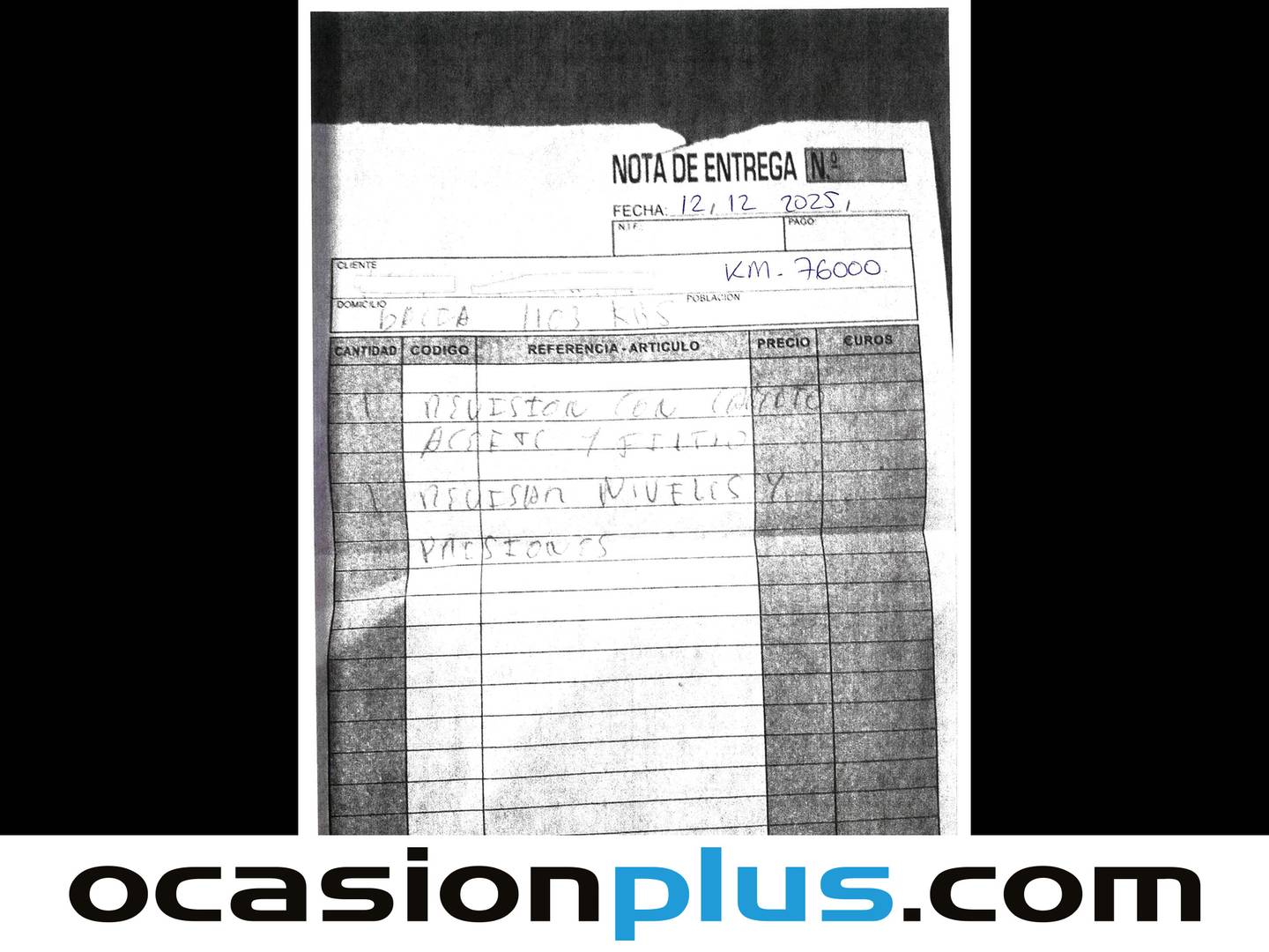 Foto del mantenimiento del Dacia Duster Dacia Duster Prestige Blue dCi (115 CV) 4X2