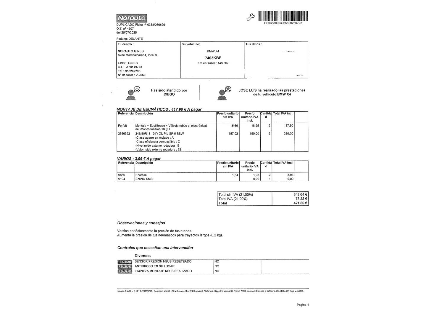 Foto BMW X4 BMW X4 xDrive30d (258 CV) Pack M