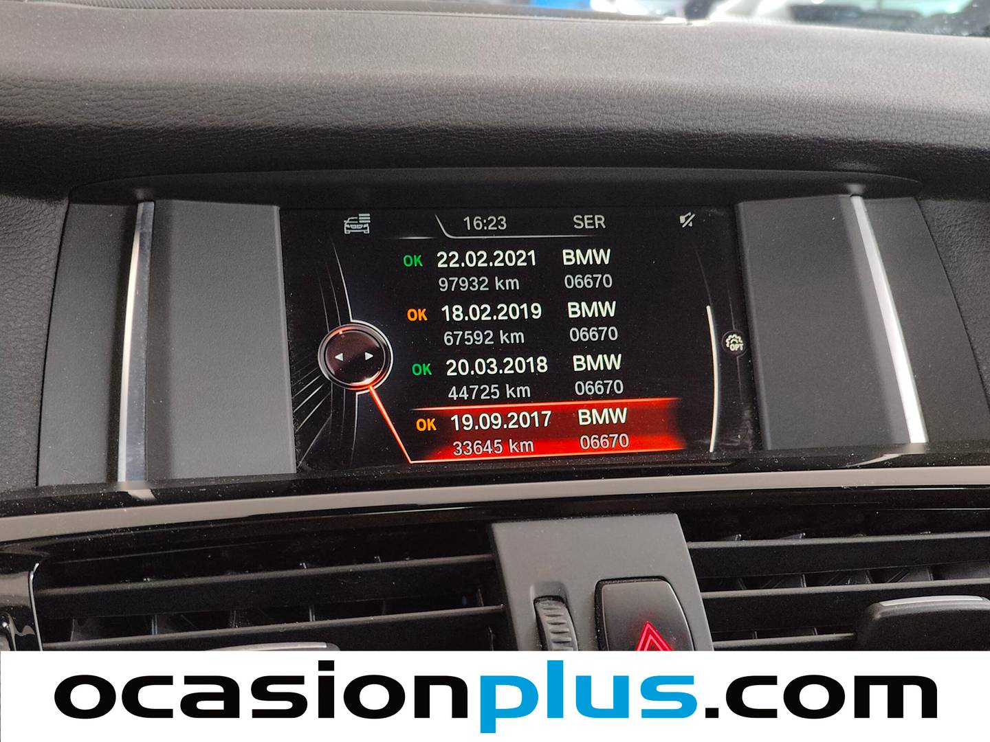 Foto del mantenimiento del BMW X3 BMW X3 xDrive20d (190 CV)
