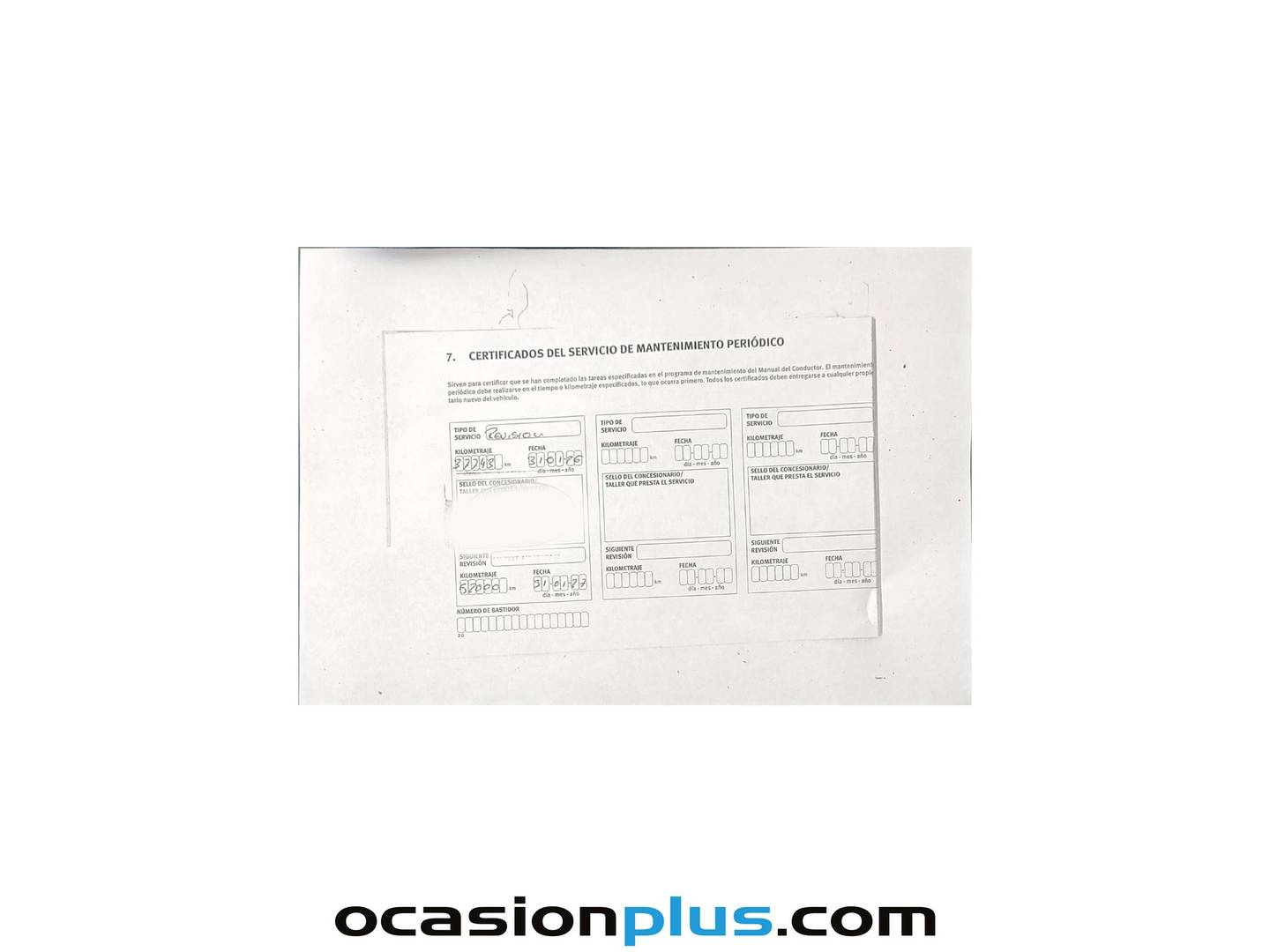 Foto del mantenimiento del Nissan QASHQAI Nissan Qashqai DIG-T 140 mHEV Acenta 4x2 (140 CV)