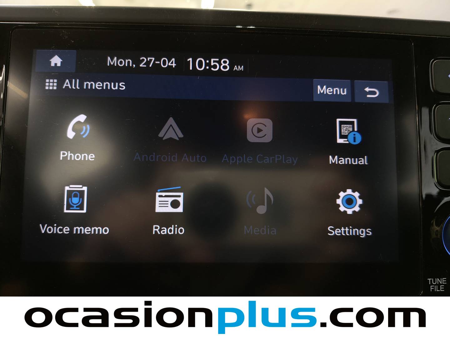 Extras y acabados del Hyundai Bayon Hyundai Bayon 1.2 MPI Maxx (84 CV)