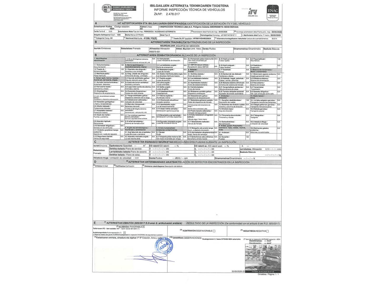 Citroën C4 Citroën C4 BlueHDi 110 S&S Feel Pack (110 CV) de segunda mano
