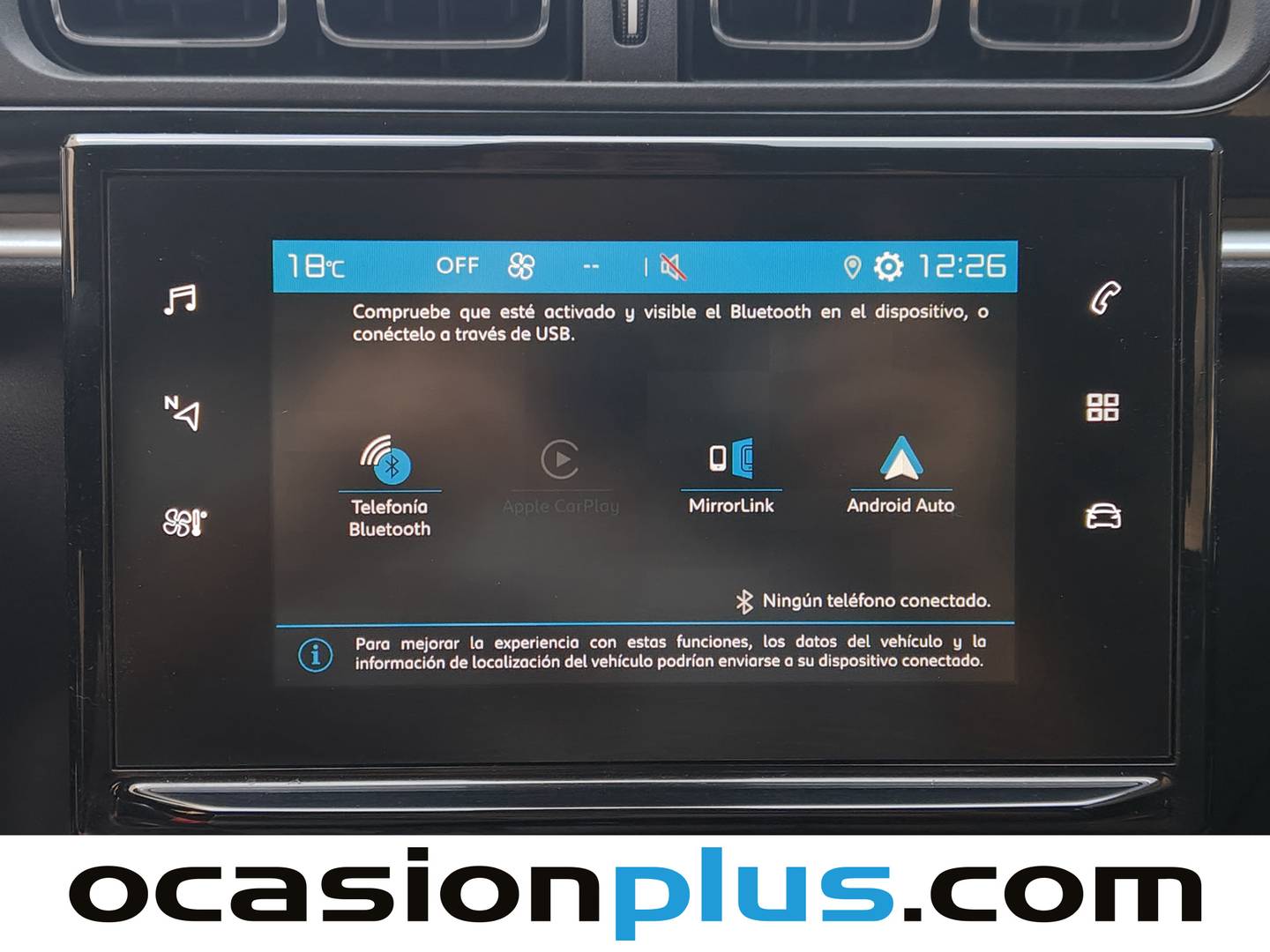 Equipamiento del Citroën C3 Citroën C3 PureTech 110 S&S Shine EAT6 (110 CV)