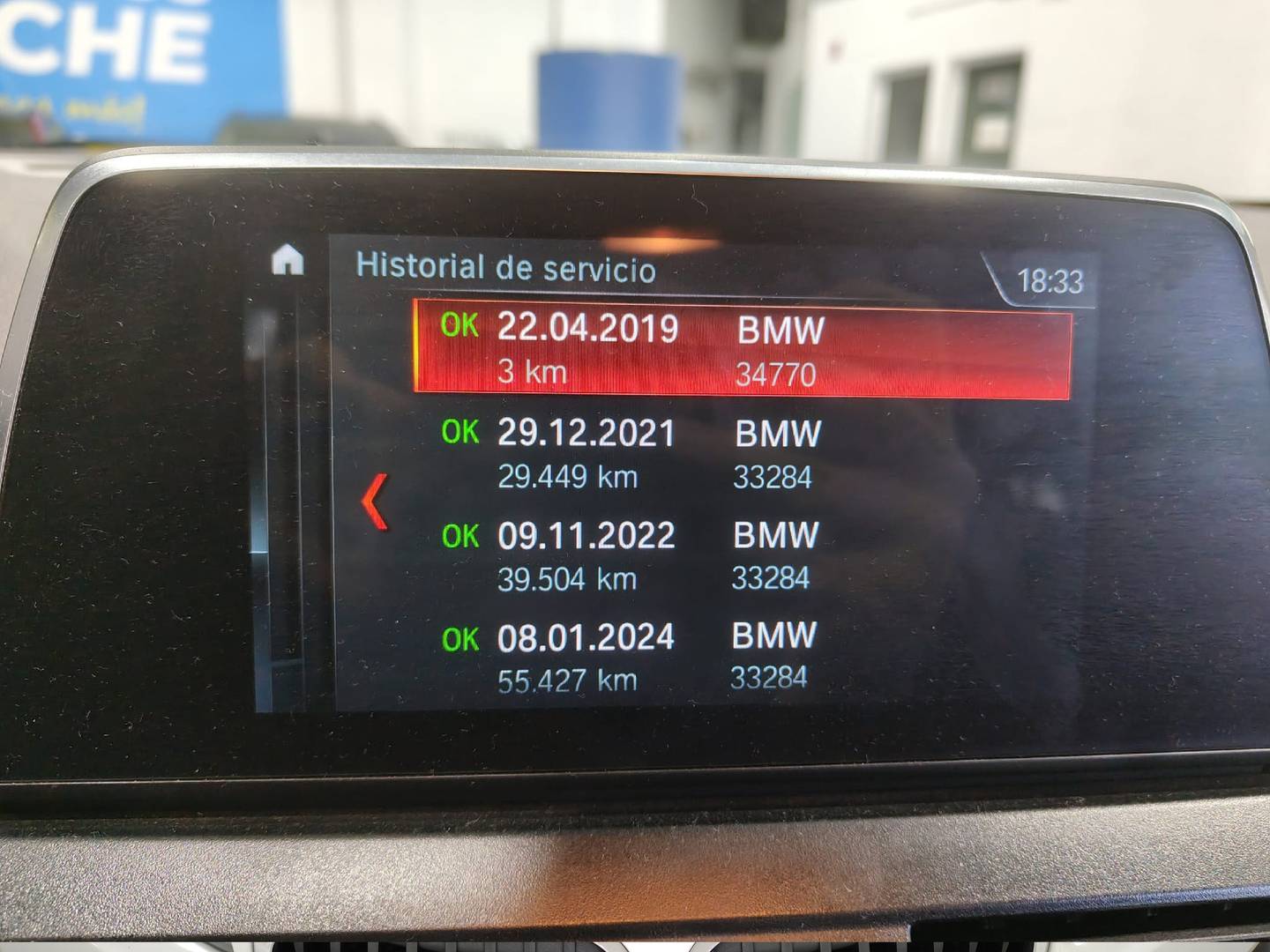 Foto del mantenimiento del BMW Serie 2 Gran Tourer BMW Serie 2 218d Gran Tourer (150 CV) 7 Plazas