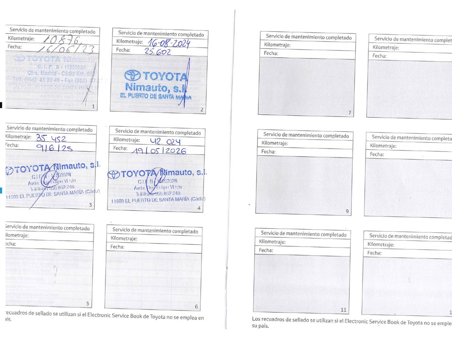 Foto del mantenimiento del Toyota Rav4 Toyota Rav4 2.5l hybrid Style (218 CV)