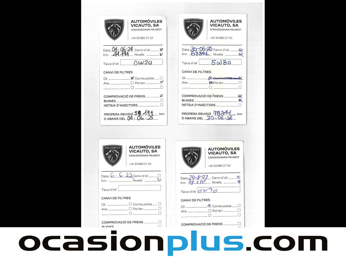 Foto del mantenimiento del Peugeot 2008 Peugeot 2008 PureTech 100 S&S Allure (100 CV)