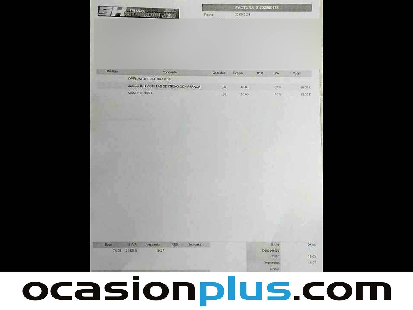 Foto del mantenimiento del Opel Grandland X Opel Grandland X 1.6 CDTi Excellence Auto (120 CV)