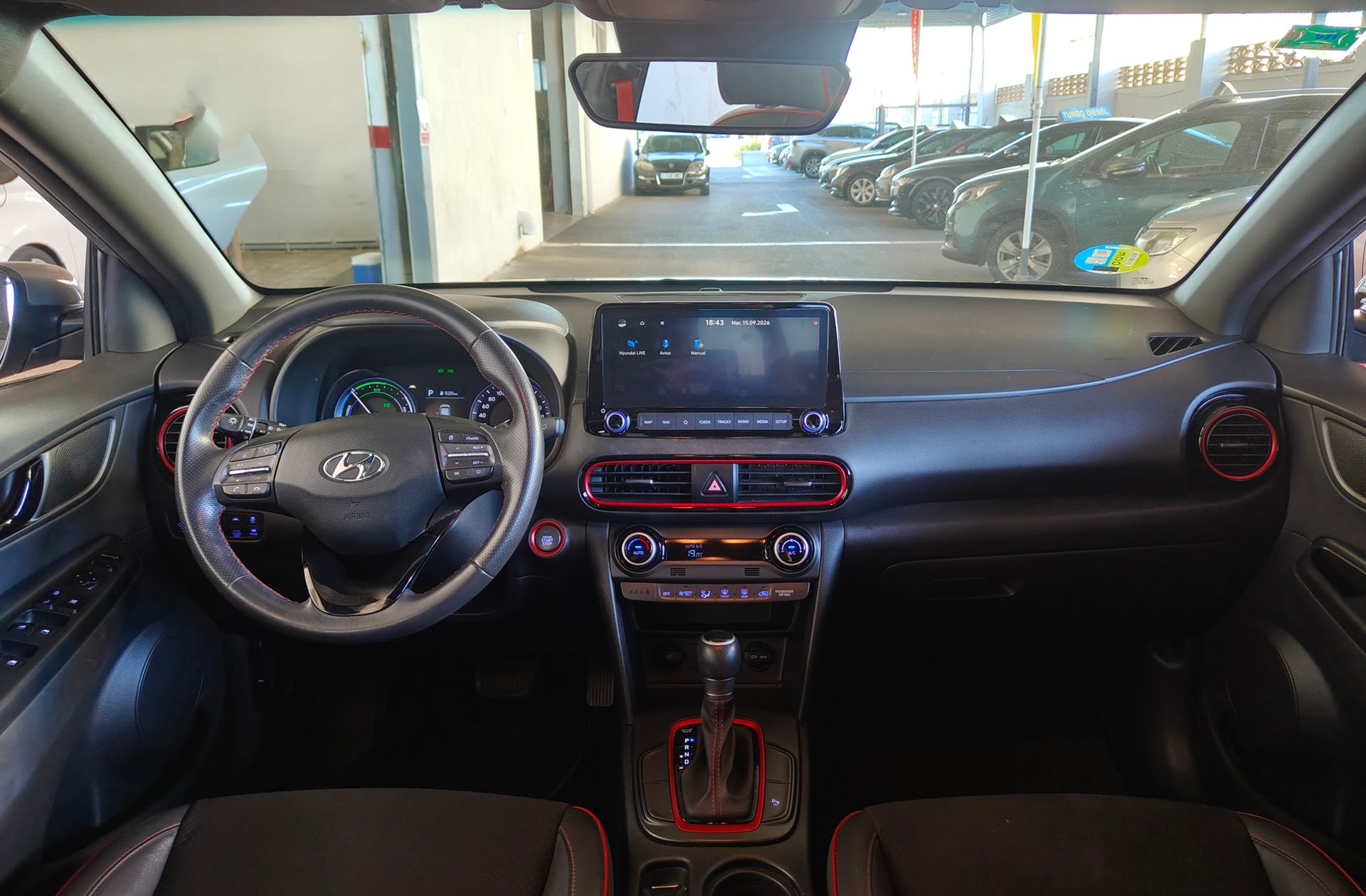 Hyundai Kona 1.6 GDI HEV Tecno Red DT - foto 6