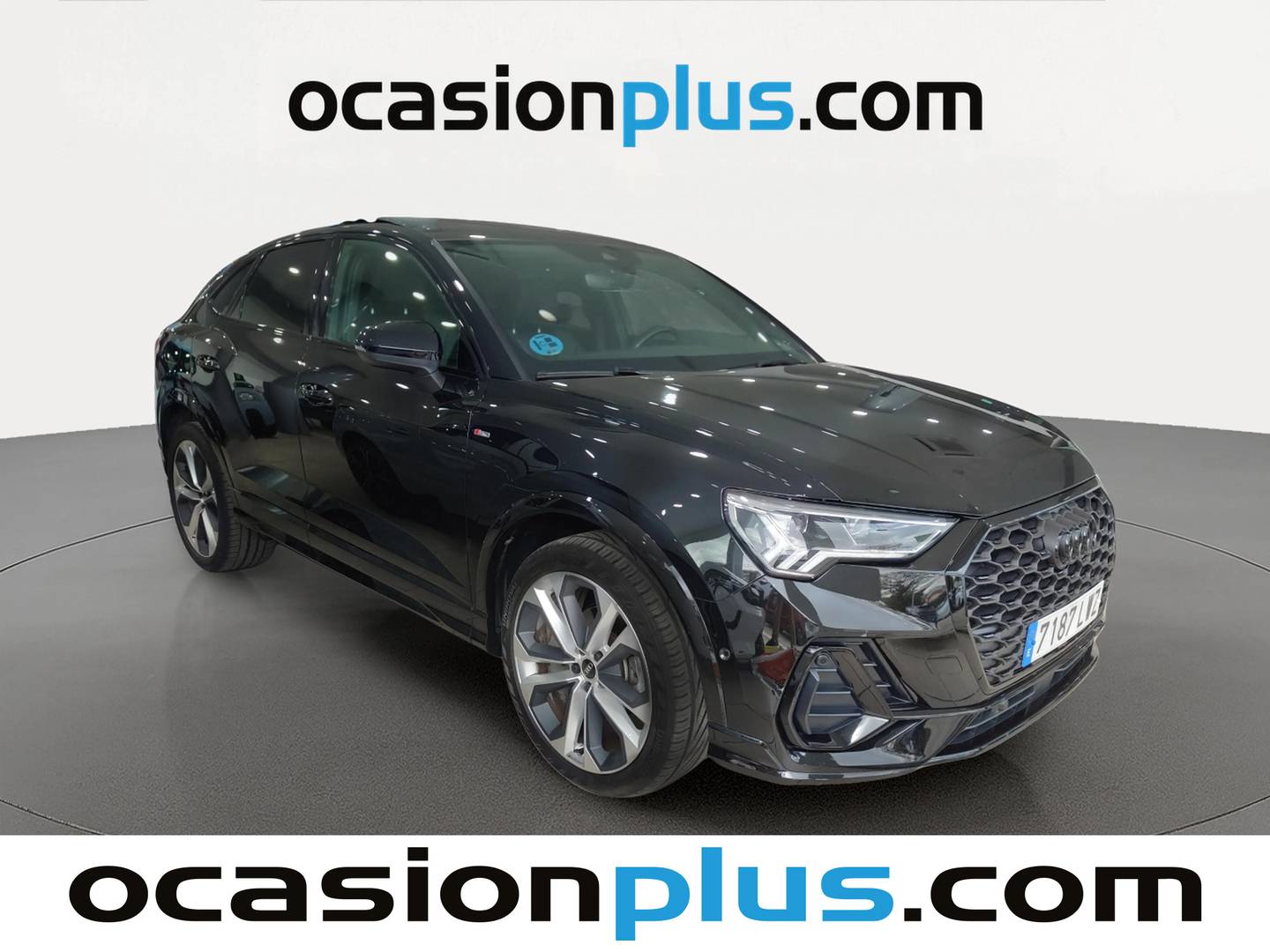 Foto delantera Audi Q3 Sportback Audi Q3 Sportback Black line 35 TDI (150 CV) S tronic Pack S-Line derecha