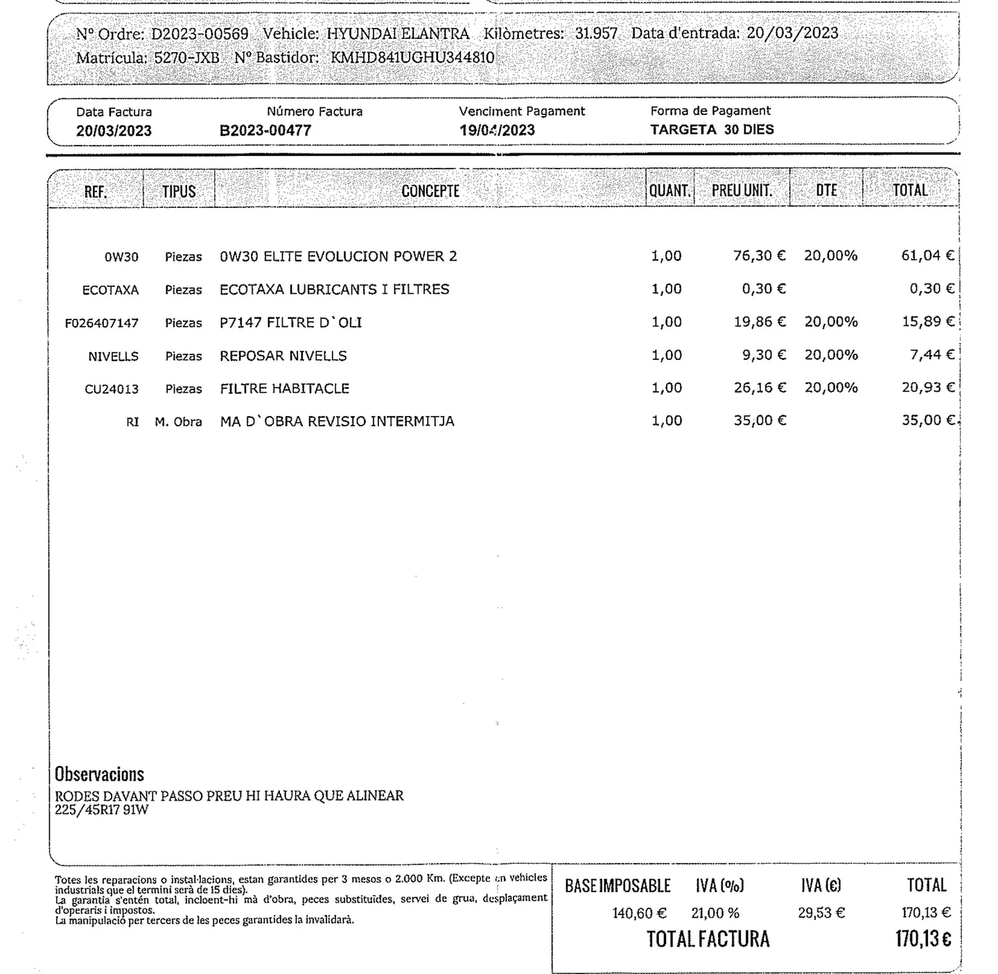 Foto Hyundai Elantra Hyundai Elantra 1.6 CRDi BlueDrive Style DCT (136 CV)