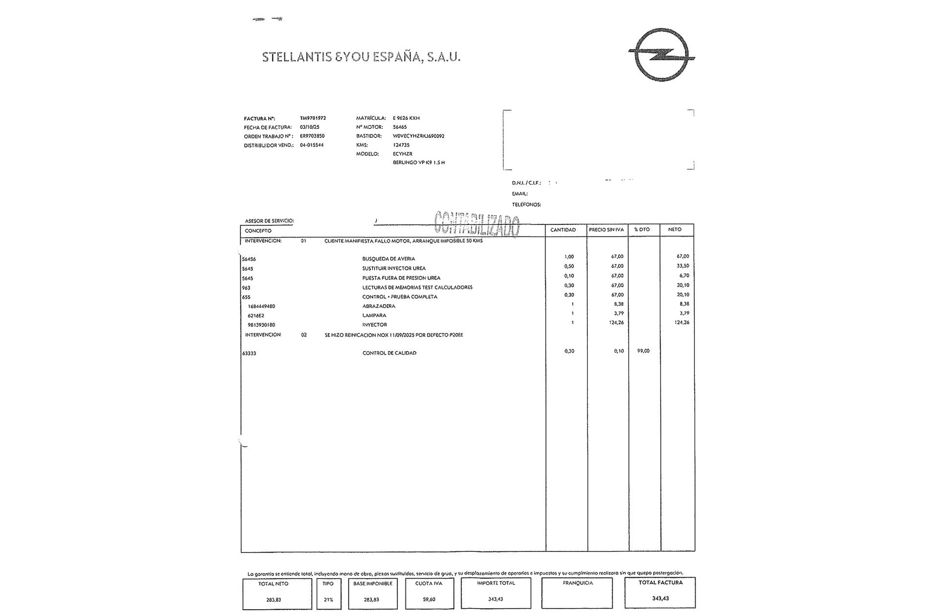 Opel Combo 1.5 TD Selective XL - foto 22