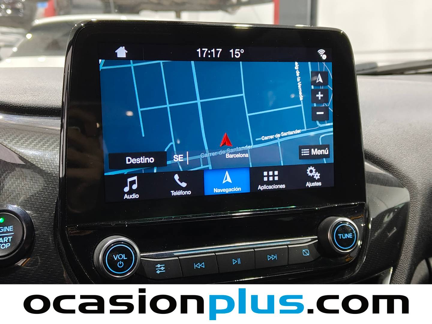 Equipamiento del Ford Fiesta Ford Fiesta 1.0 EcoBoost Active+ (125 CV)