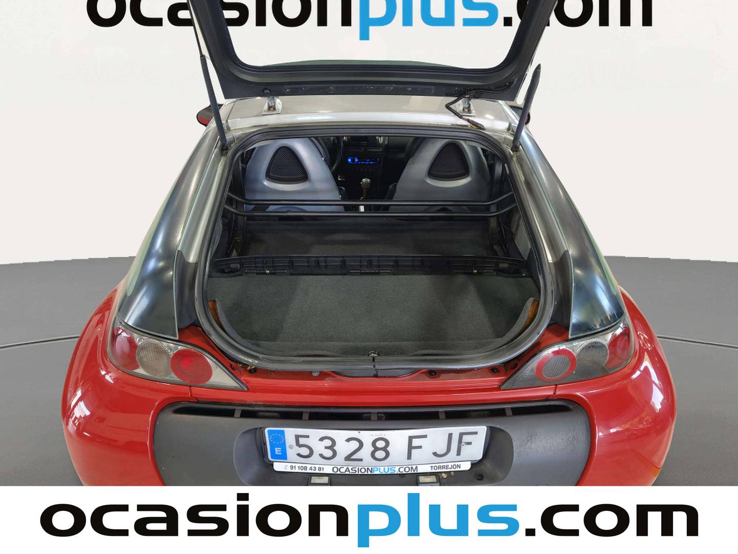 Foto asientos traseros Smart roadster Smart Roadster Coupe (82 CV)