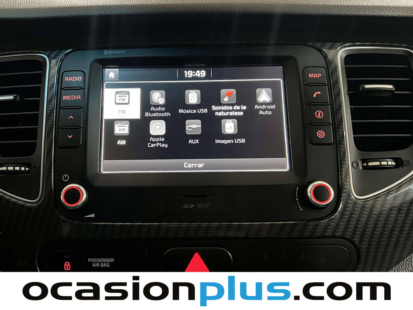 Equipamiento del KIA Carens Kia Carens 1.6 GDi Drive (135 CV)