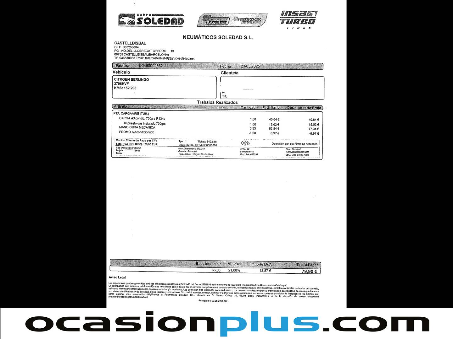 Foto Citroën Berlingo Citroen Berlingo 1.6 HDI XTR Plus (92 CV)