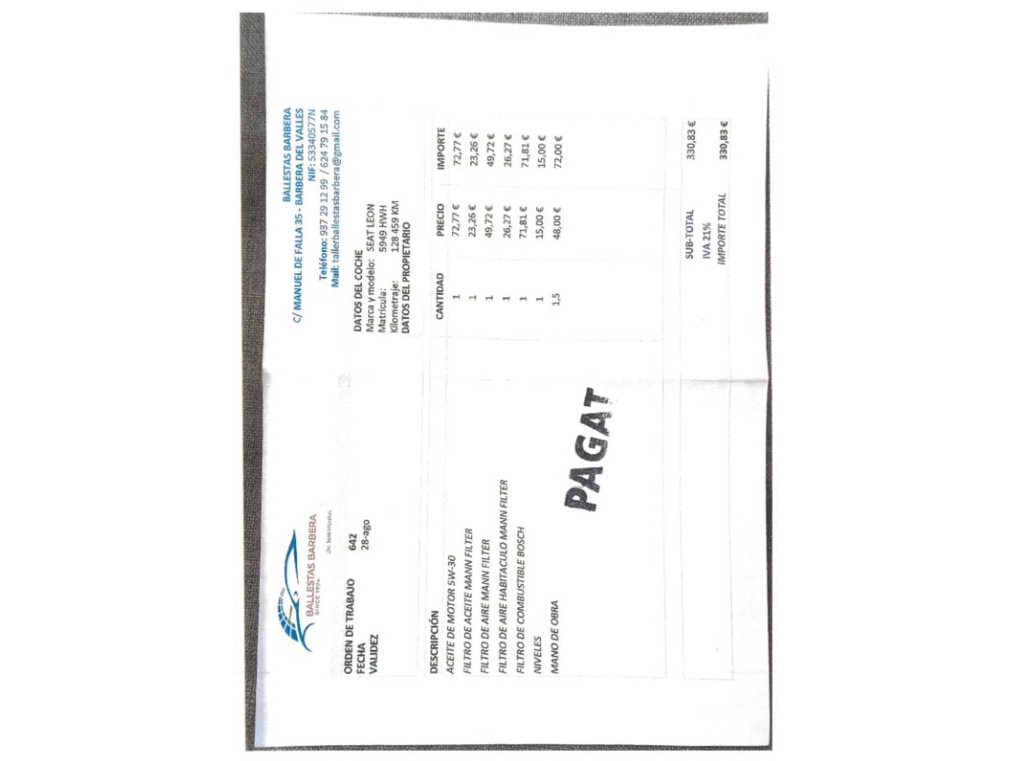 Foto Seat León SEAT León ST 2.0 TDI S&S FR (150 CV)