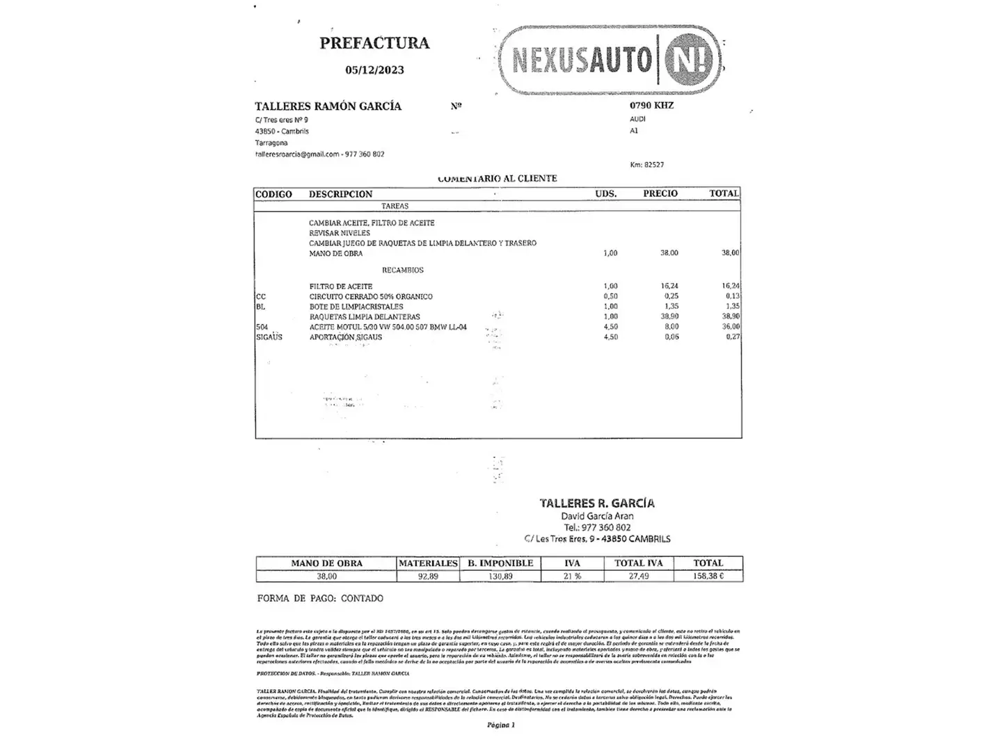Mantenimiento