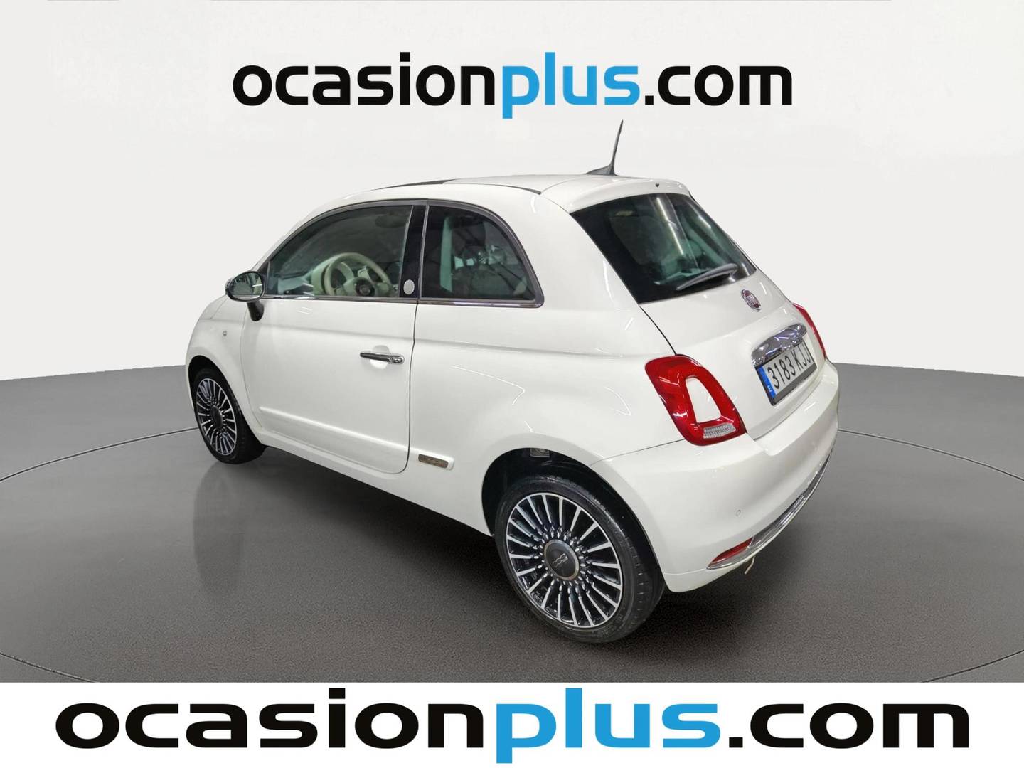 Foto trasera Fiat 500 Fiat 500 1.2 8v Lounge (69 CV) izquierda