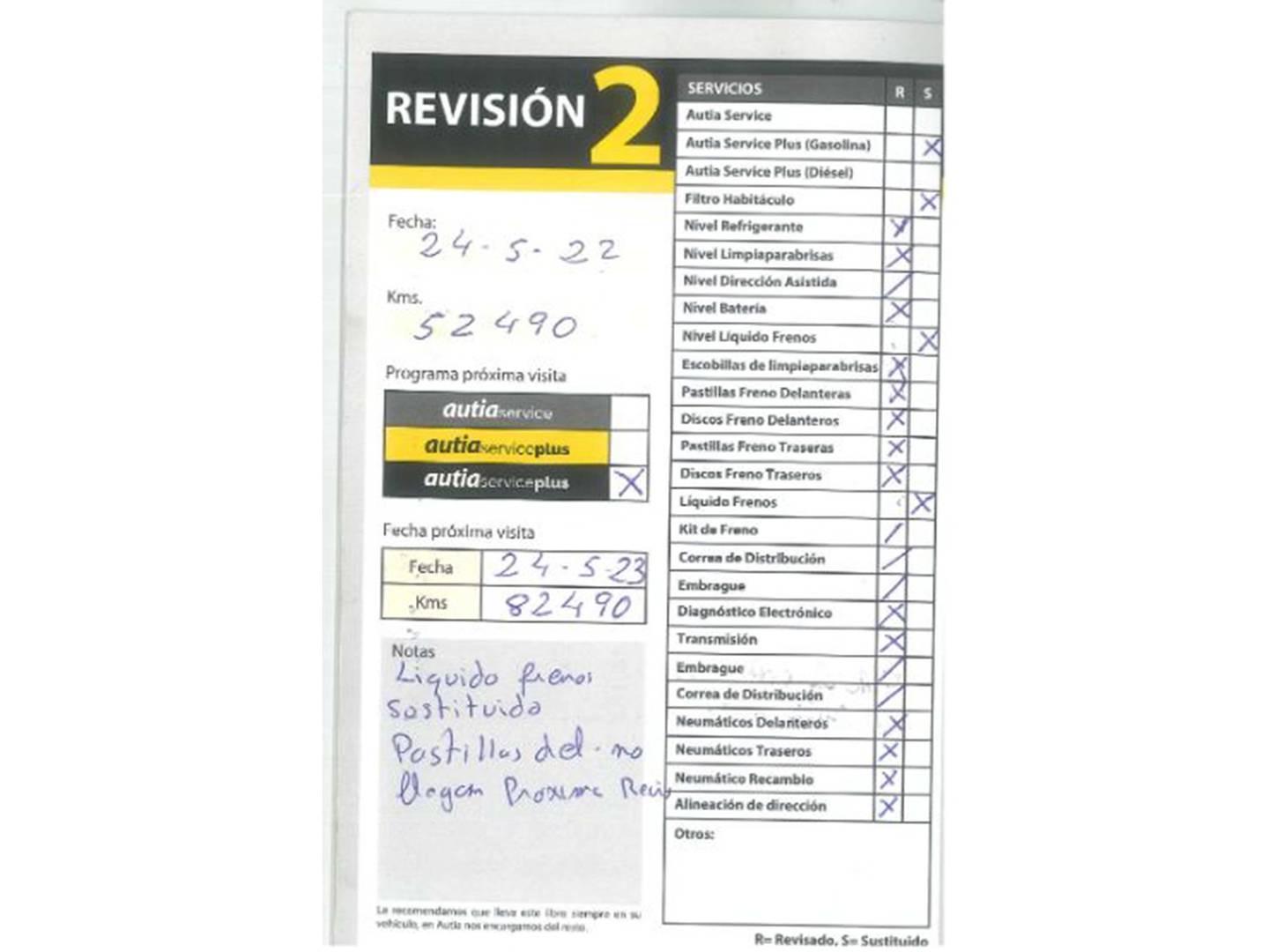 Foto del mantenimiento del Mercedes Clase GLC Mercedes-Benz GLC GLC 220 d 4Matic (170 CV)