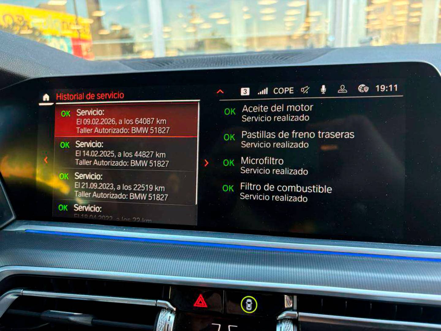 Foto del mantenimiento del BMW X5 BMW X5 xDrive25d (231 CV)