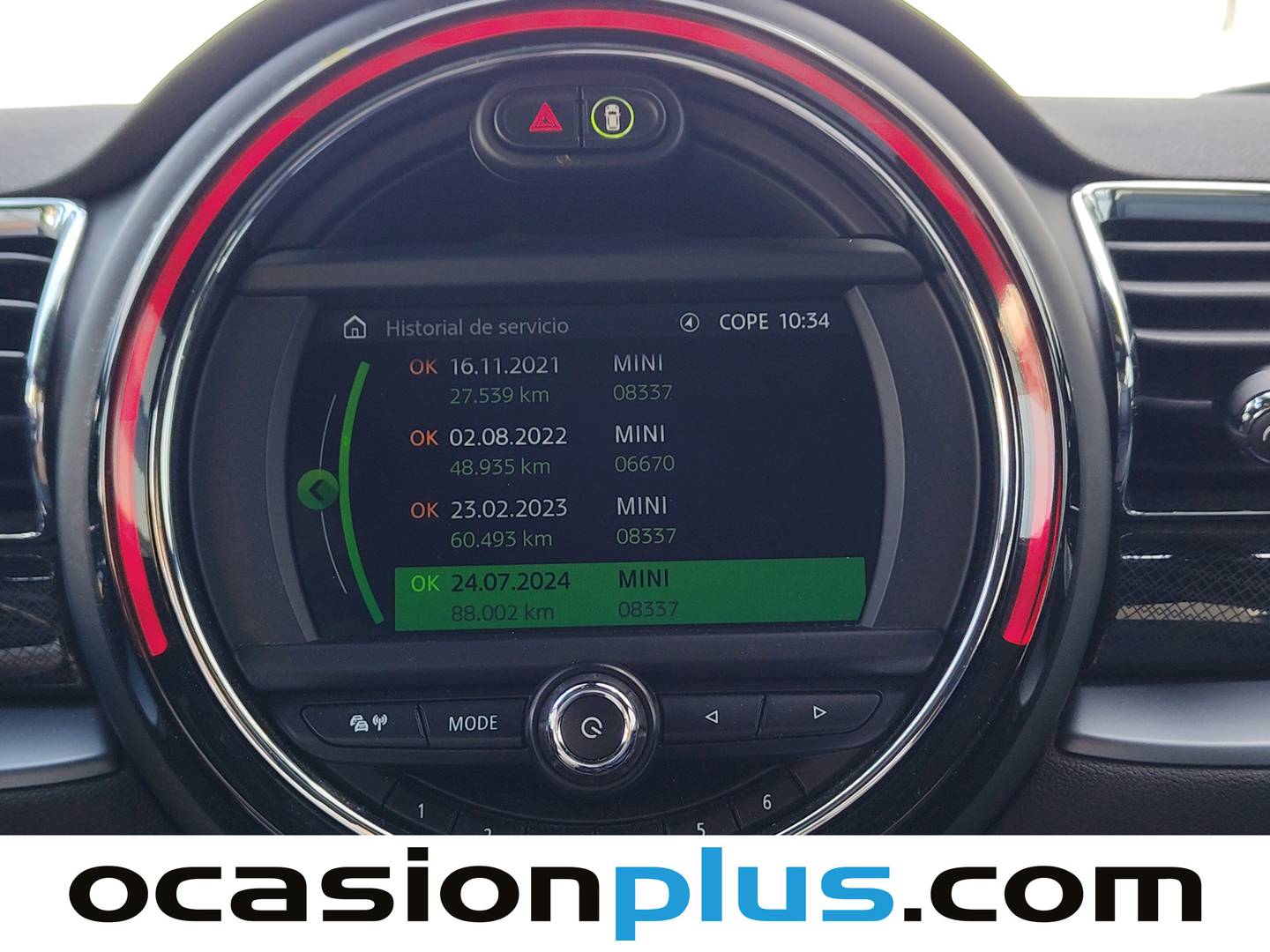 Foto del mantenimiento del Mini CLUBMAN Mini MINI Clubman Cooper (136 CV)