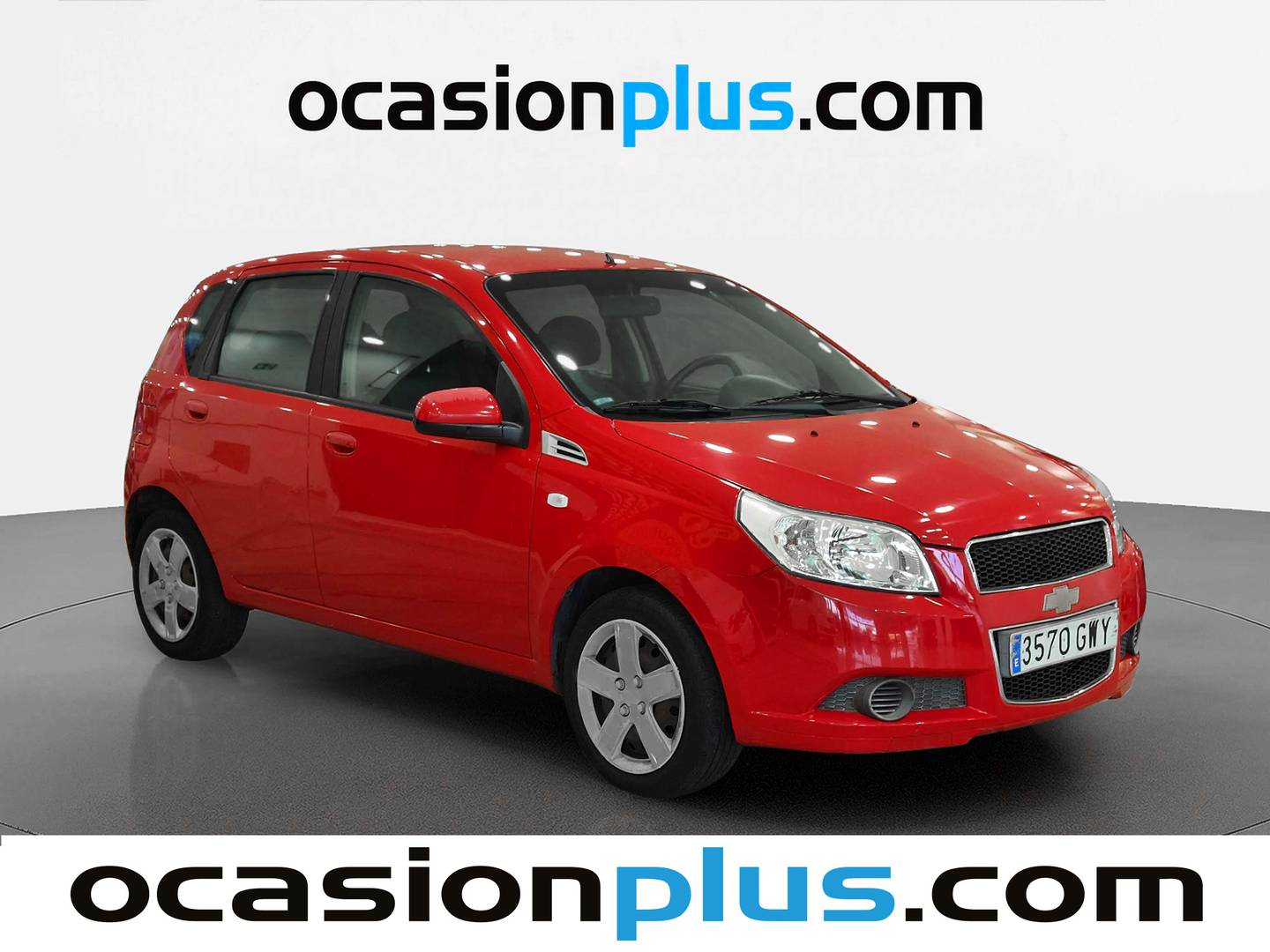 Foto delantera Chevrolet Aveo Chevrolet Aveo 1.2 16v LS (84 CV) derecha