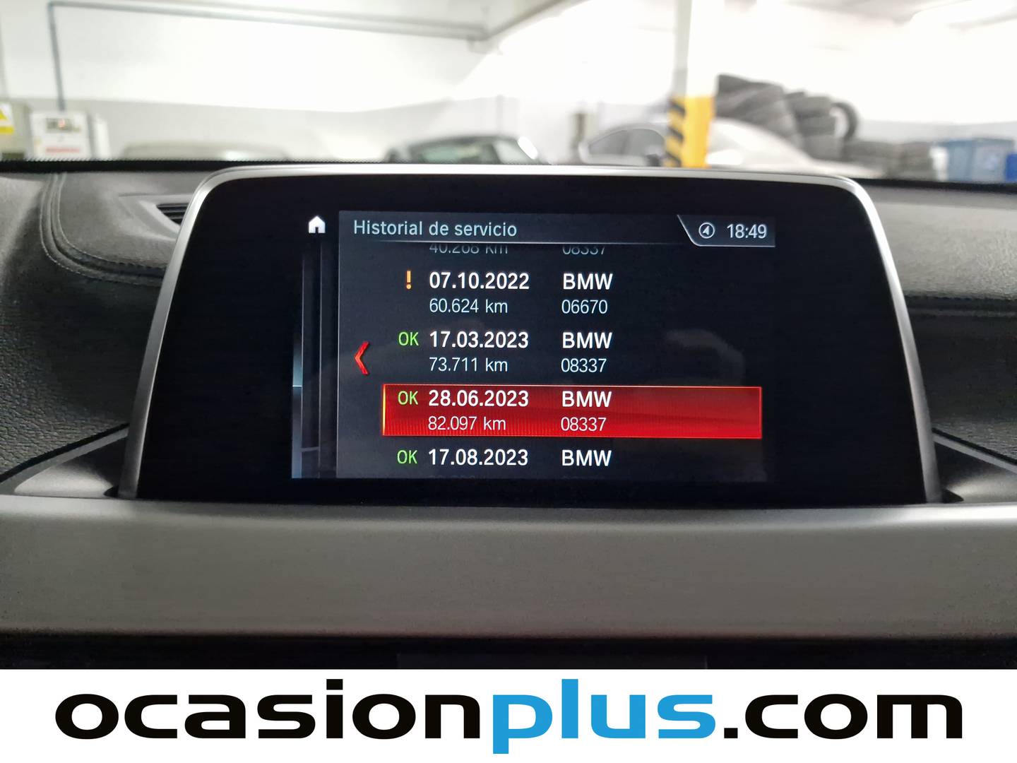 Foto del mantenimiento del BMW X2 BMW X2 sDrive18d (150 CV)