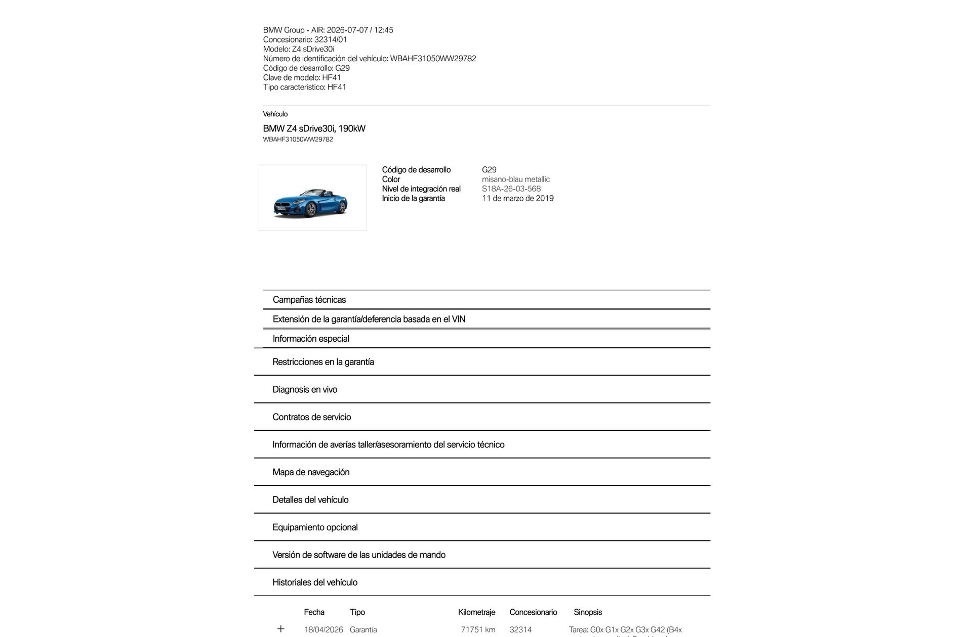 BMW Z4 sDrive30i Cabrio Pack M - foto 25