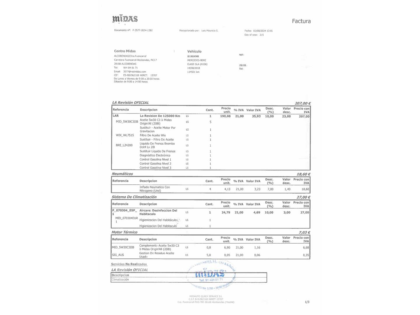 Foto Mercedes GLA Mercedes-Benz GLA 180 (122 CV) Pack AMG